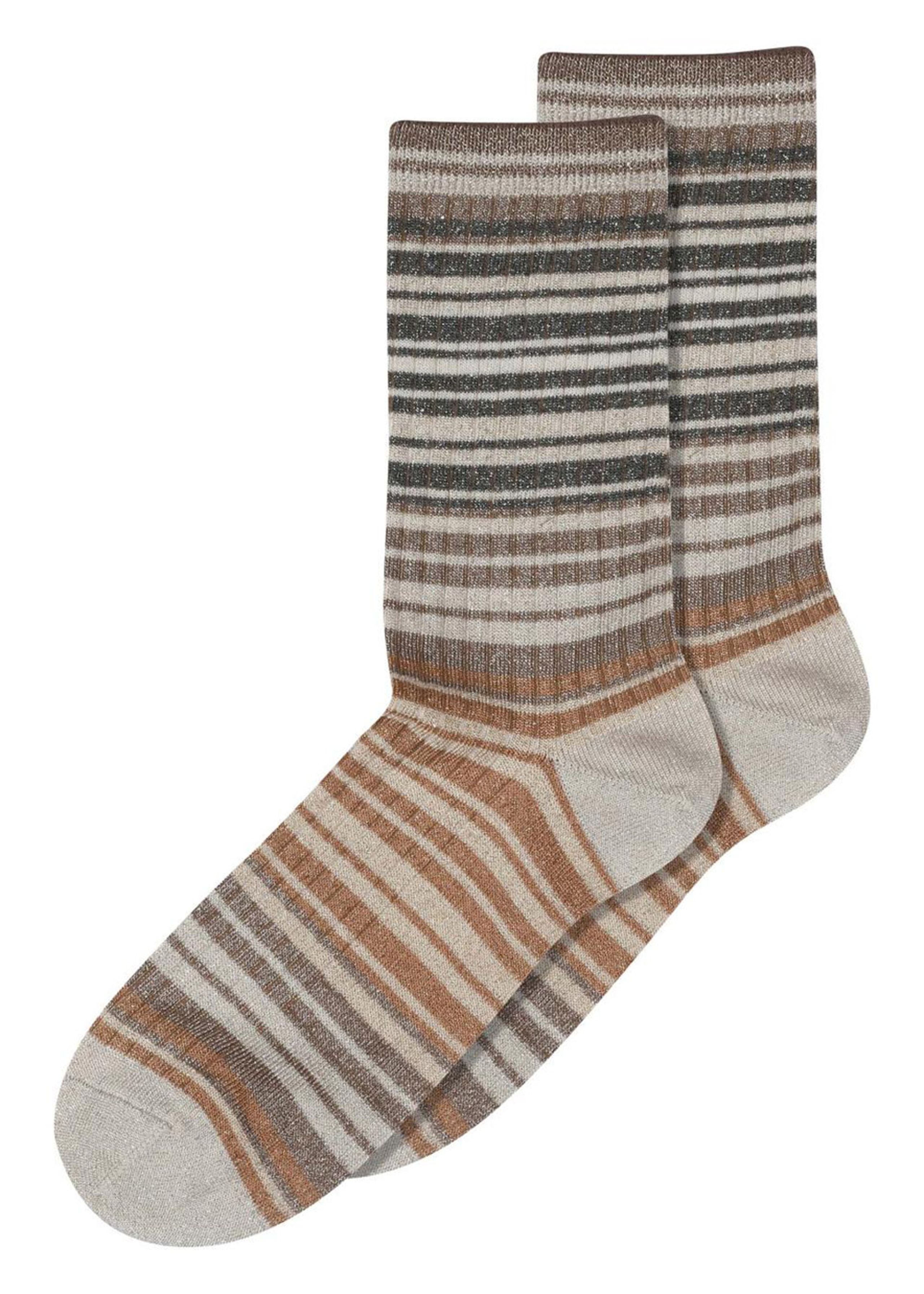 MP Denmark - Strømper - Naja Glitter Socks - Champagne