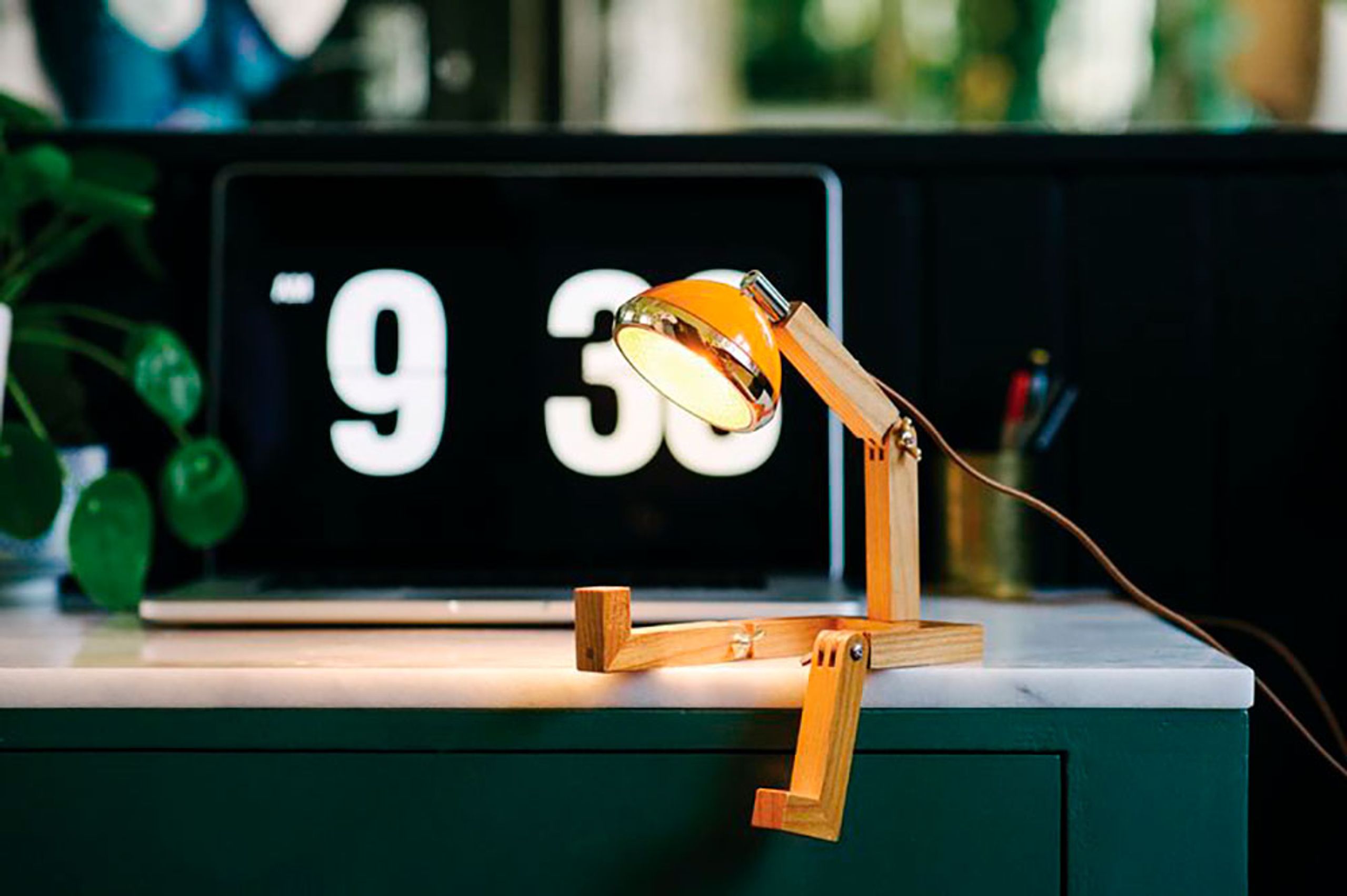 Mr. Wattson - Pöytävalaisin - Mini Wattson - Lava Grey