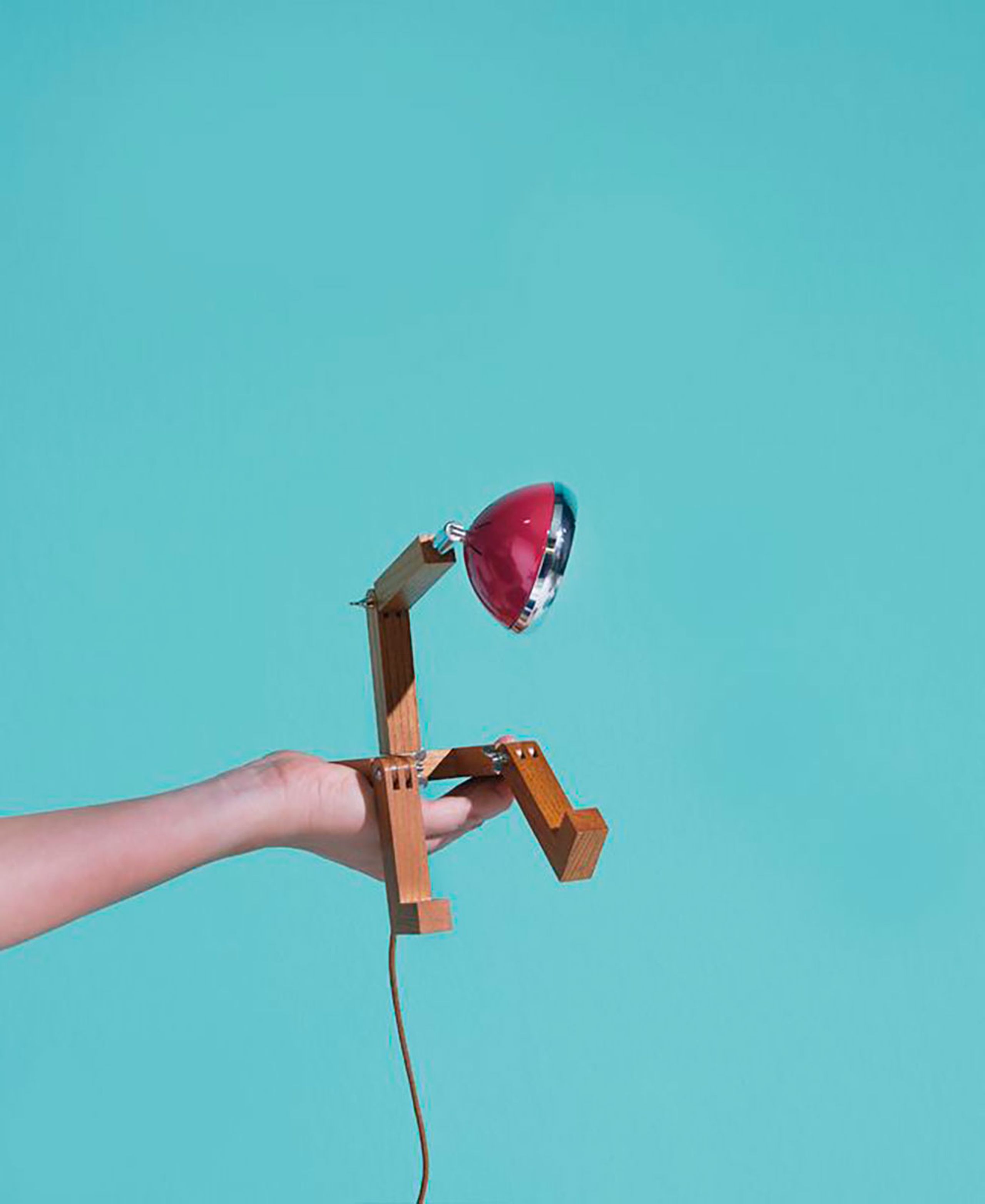 Mr. Wattson - Pöytävalaisin - Mini Wattson - Lava Grey