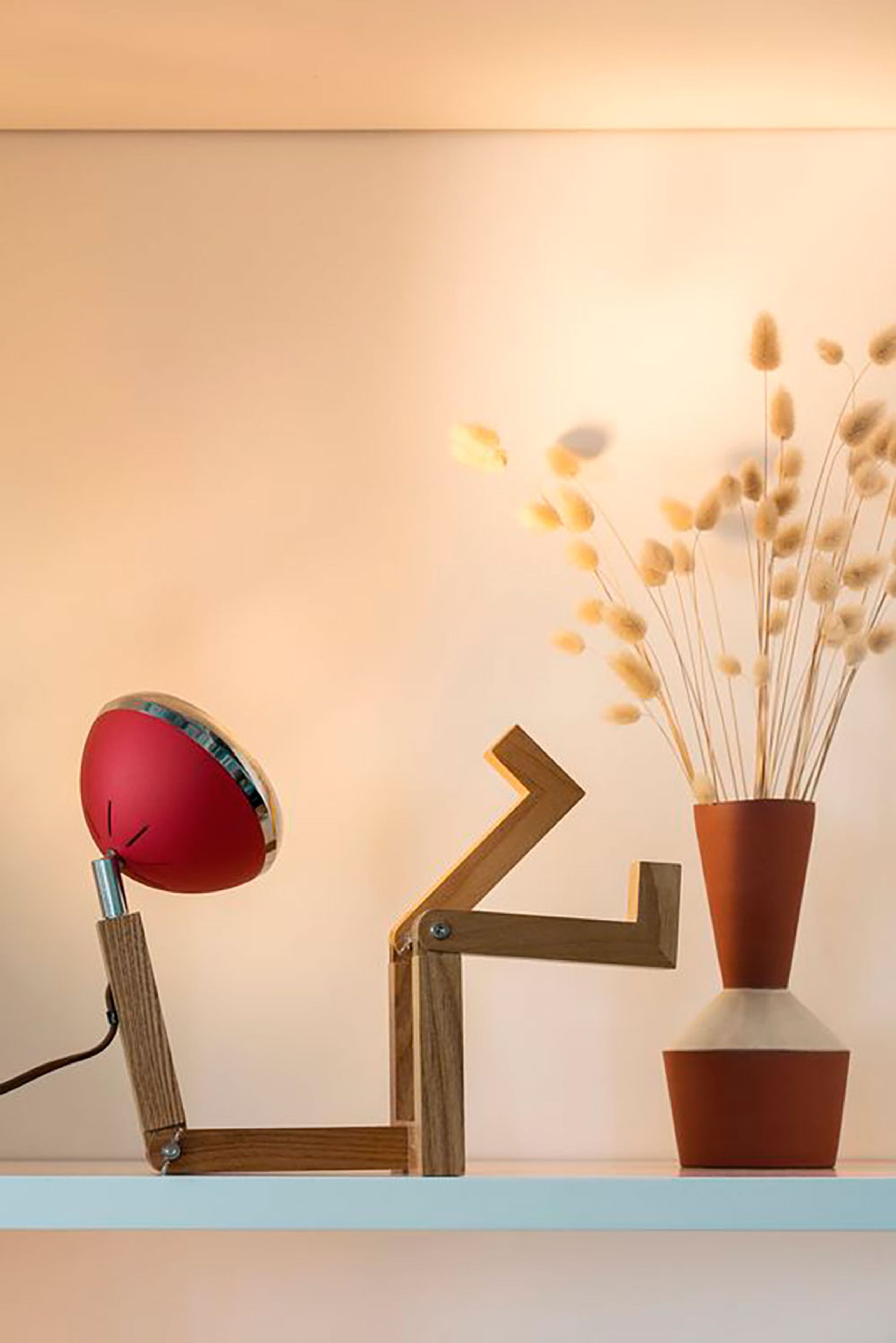 Mr. Wattson - Tafellamp - Mr. Wattson Original - Flash Red