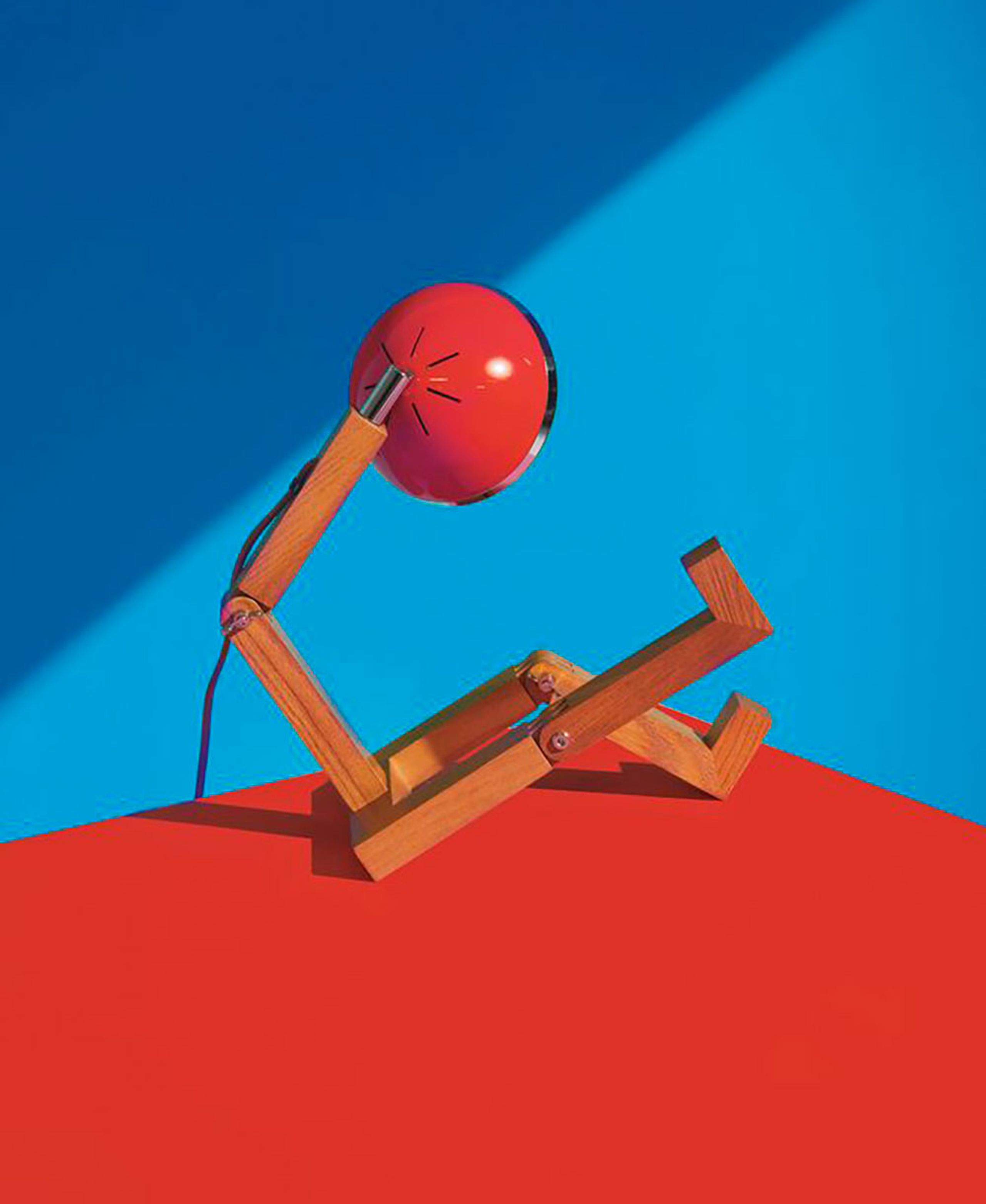 Mr. Wattson - Tafellamp - Mr. Wattson Original - Flash Red