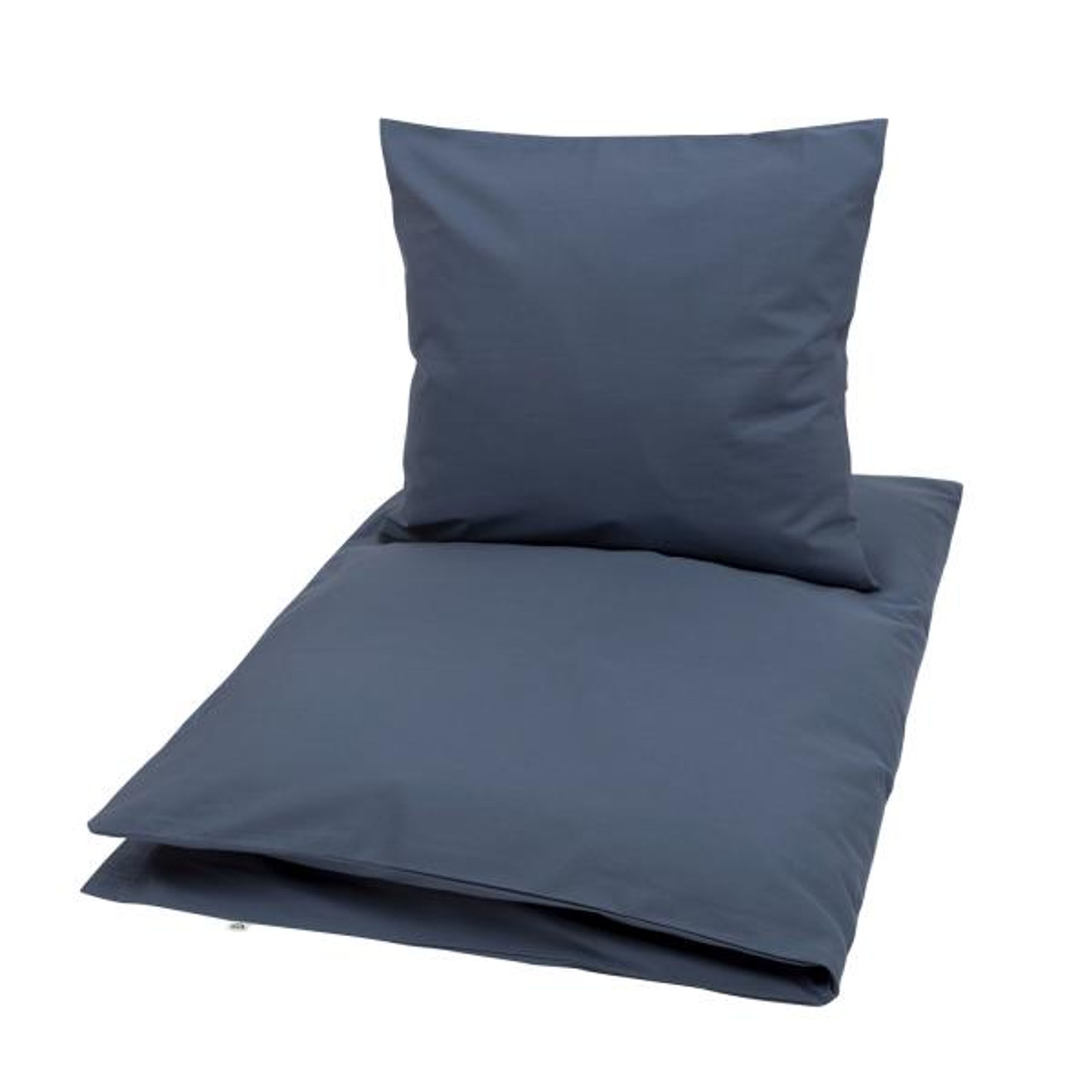 Müsli - Bed Sheet - Solid Bed Linen - Indigo - Baby
