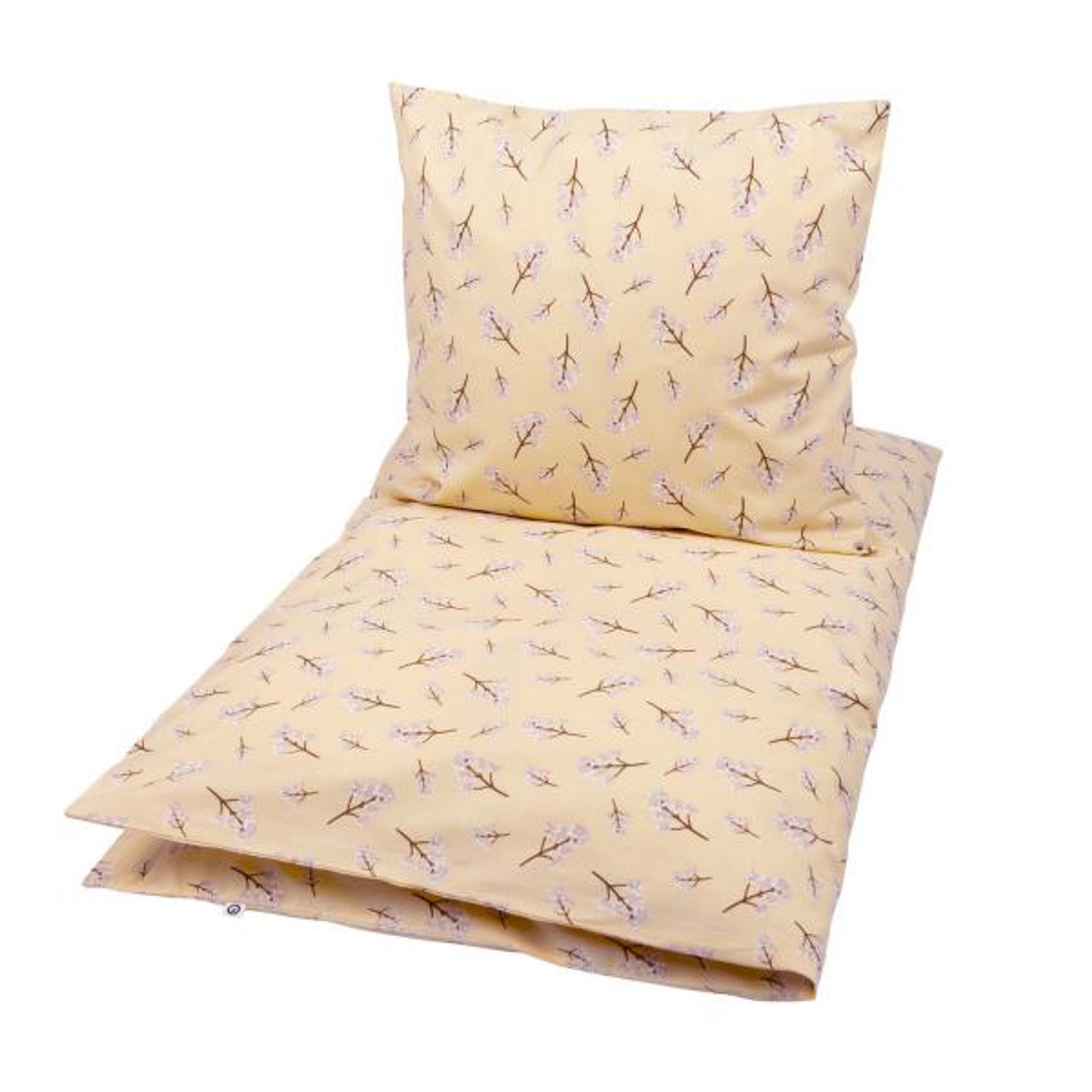 Müsli - Beddengoed - Solid Bed Linen Baby - Calm Yellow - Junior