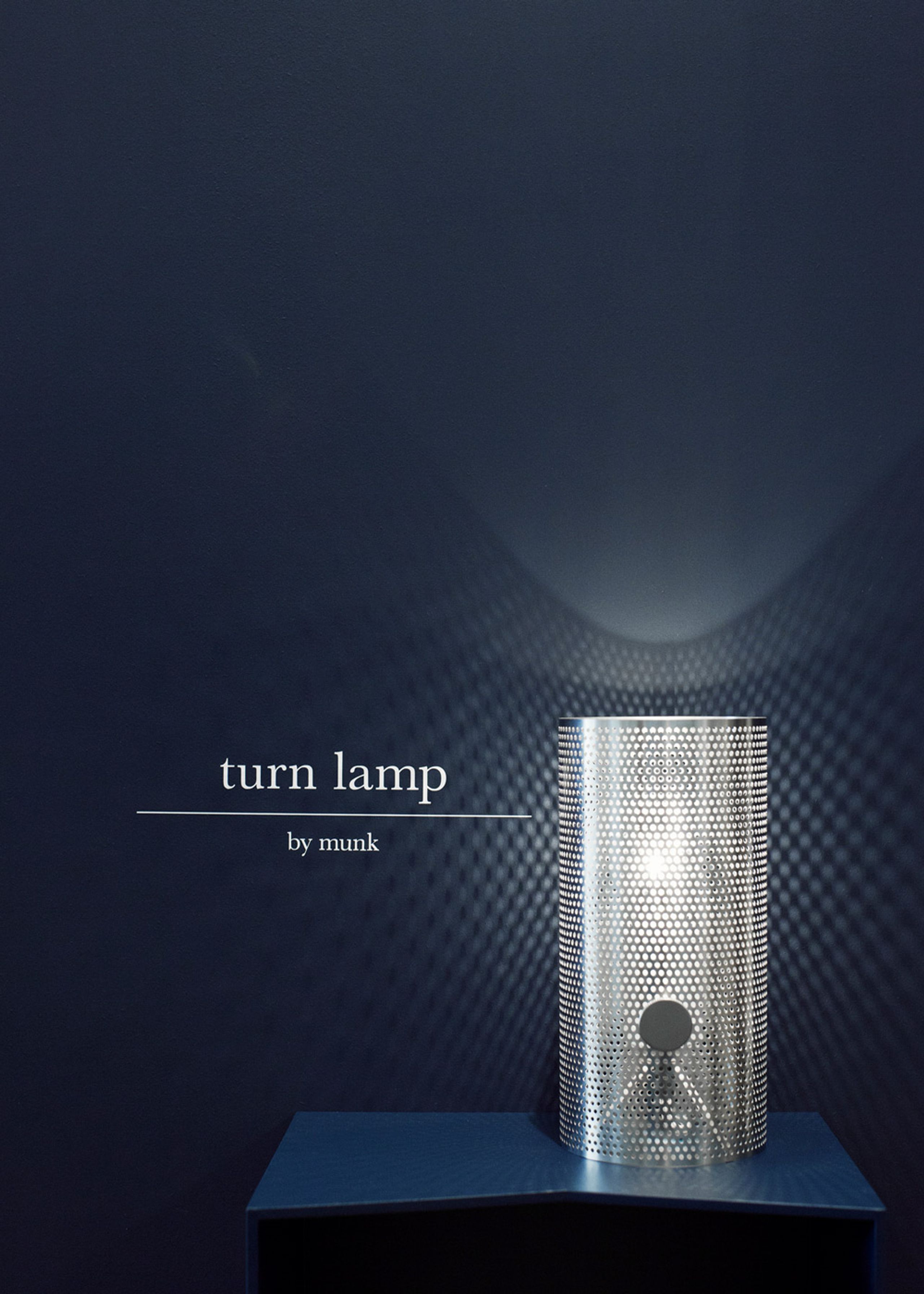 Munk Collective - Lamp - Turn Lamp - Polished Steel