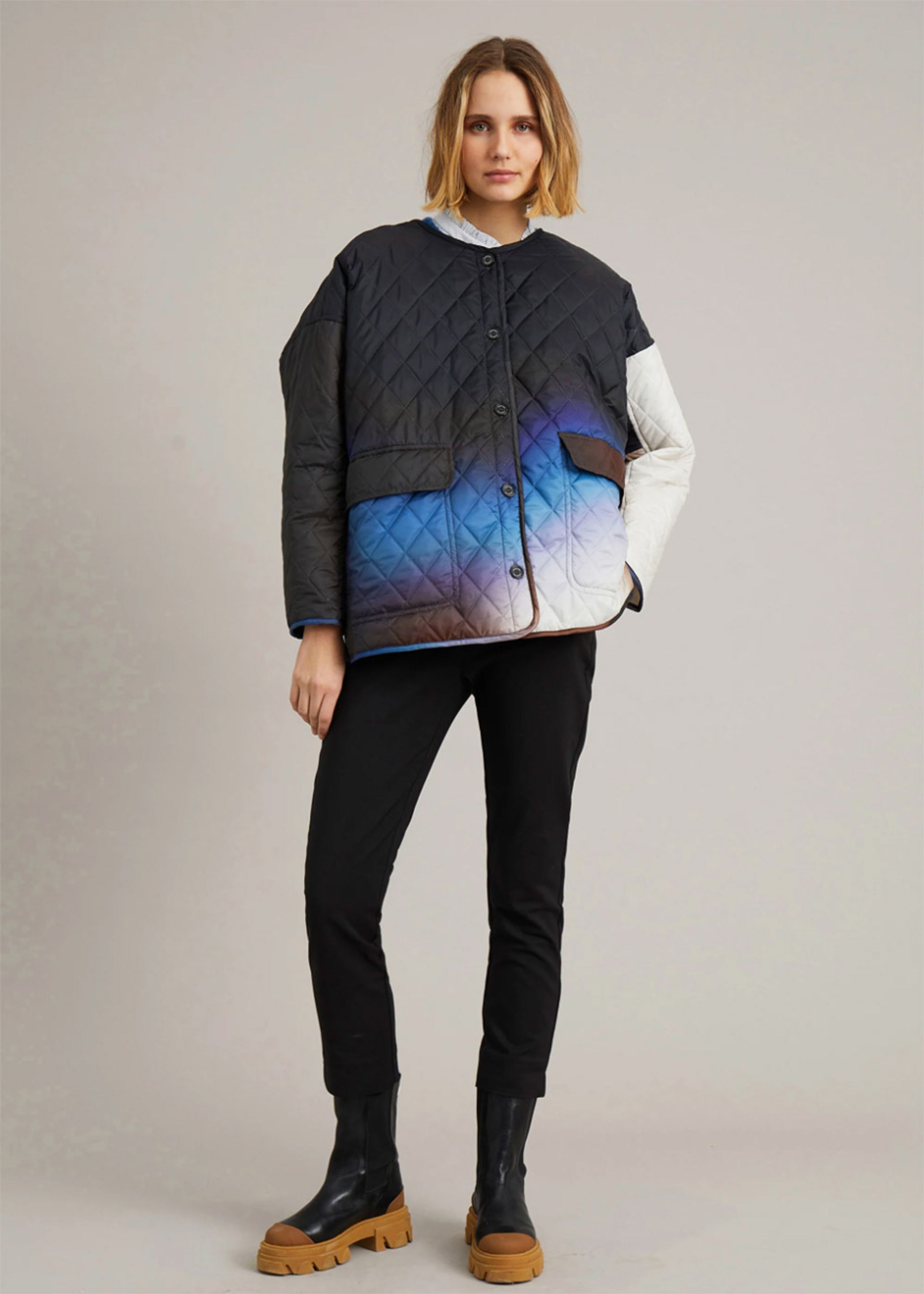 MUNTHE - Jacket - Akoko - Navy