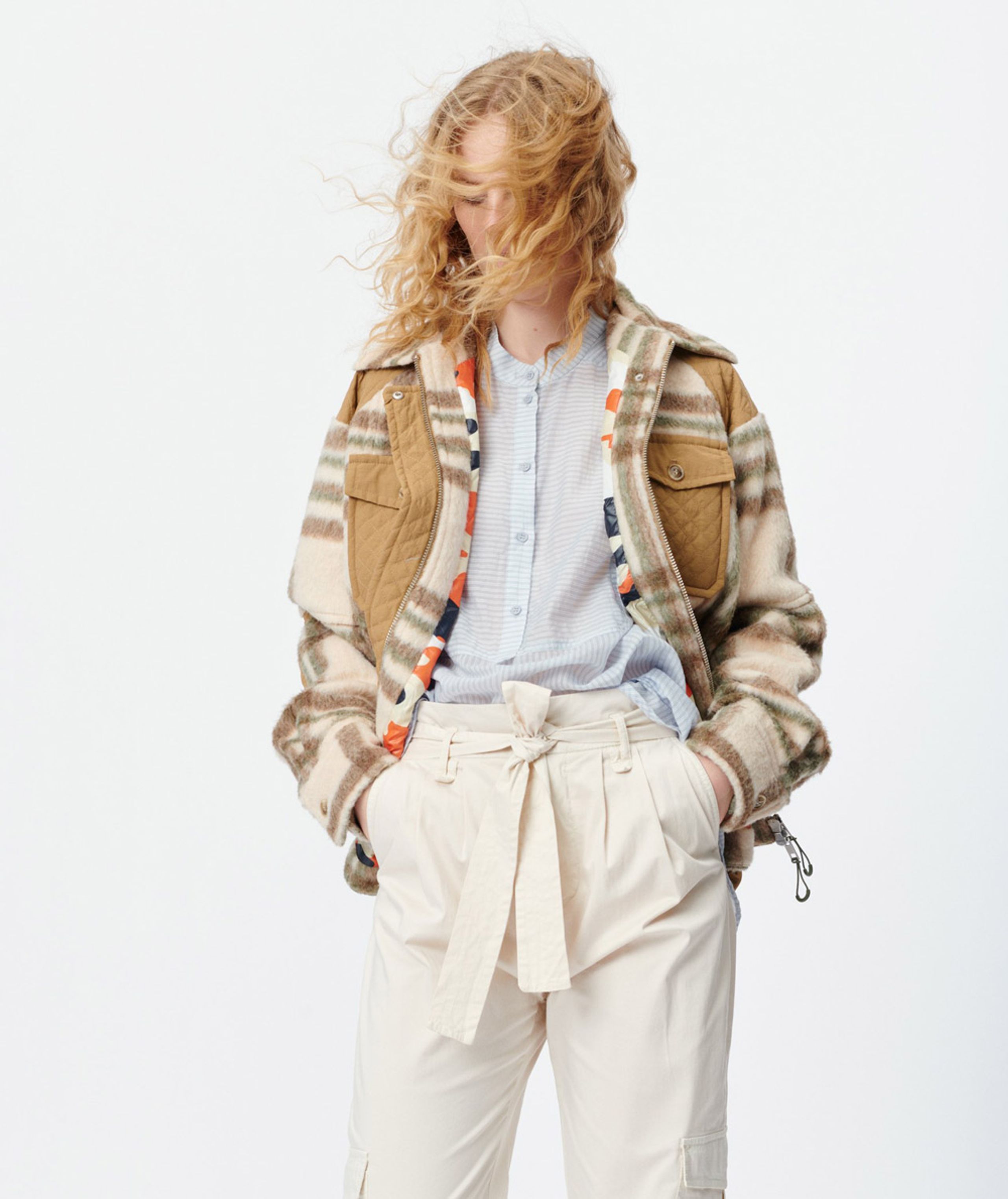 MUNTHE - Jacket - Most - Camel