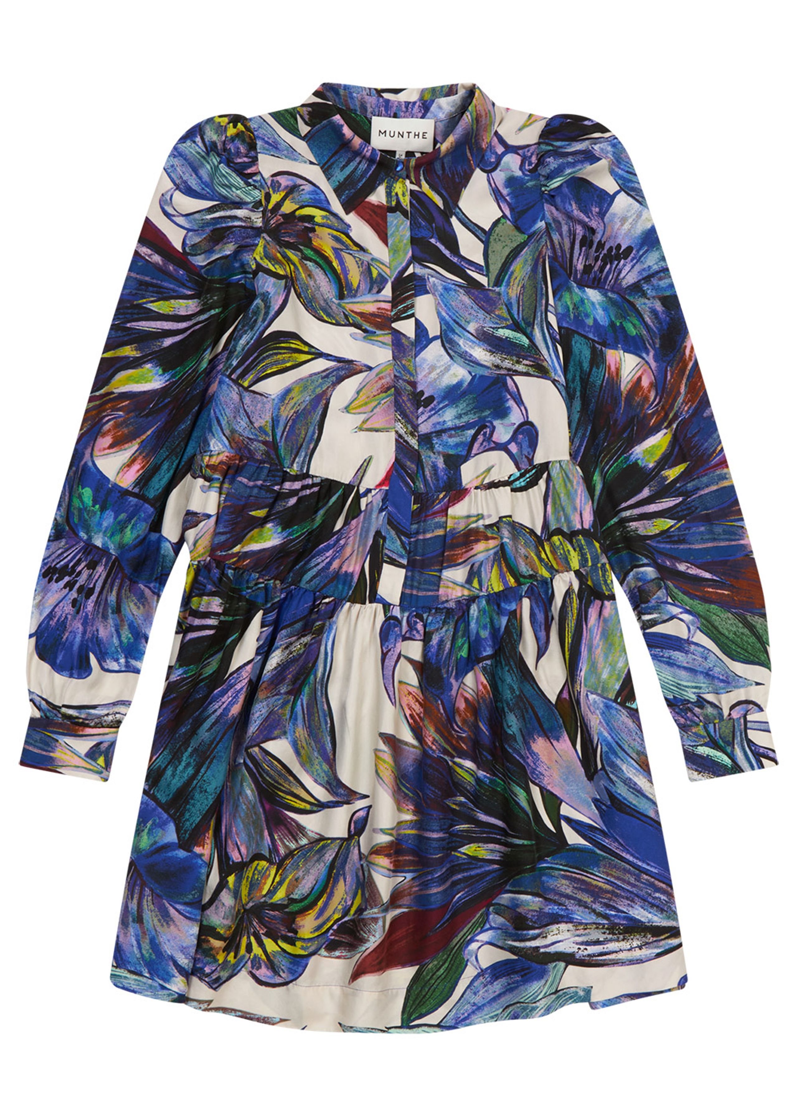 MUNTHE - Dress - Dimple - Blue