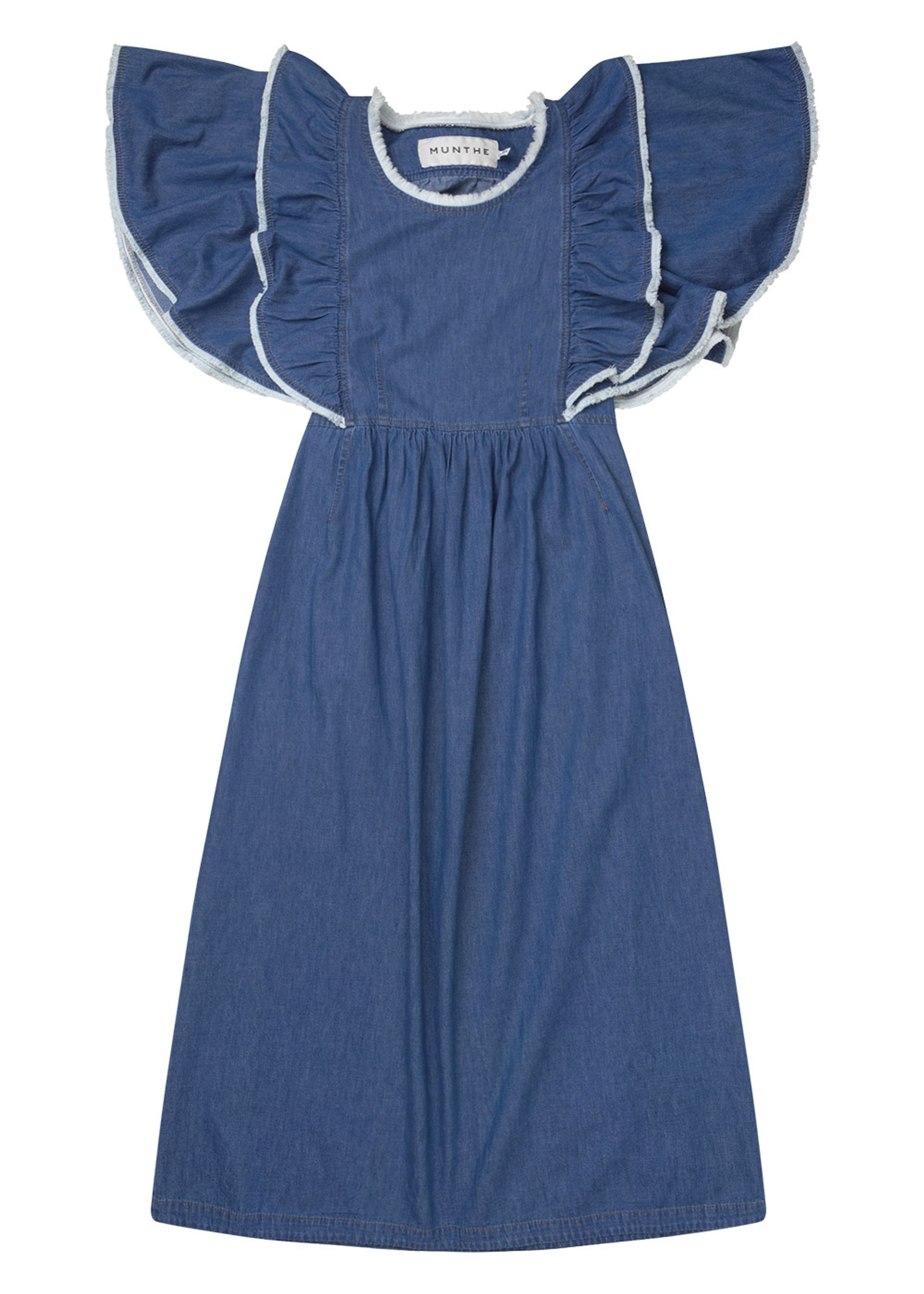 MUNTHE - Kjole - Jally - Blue