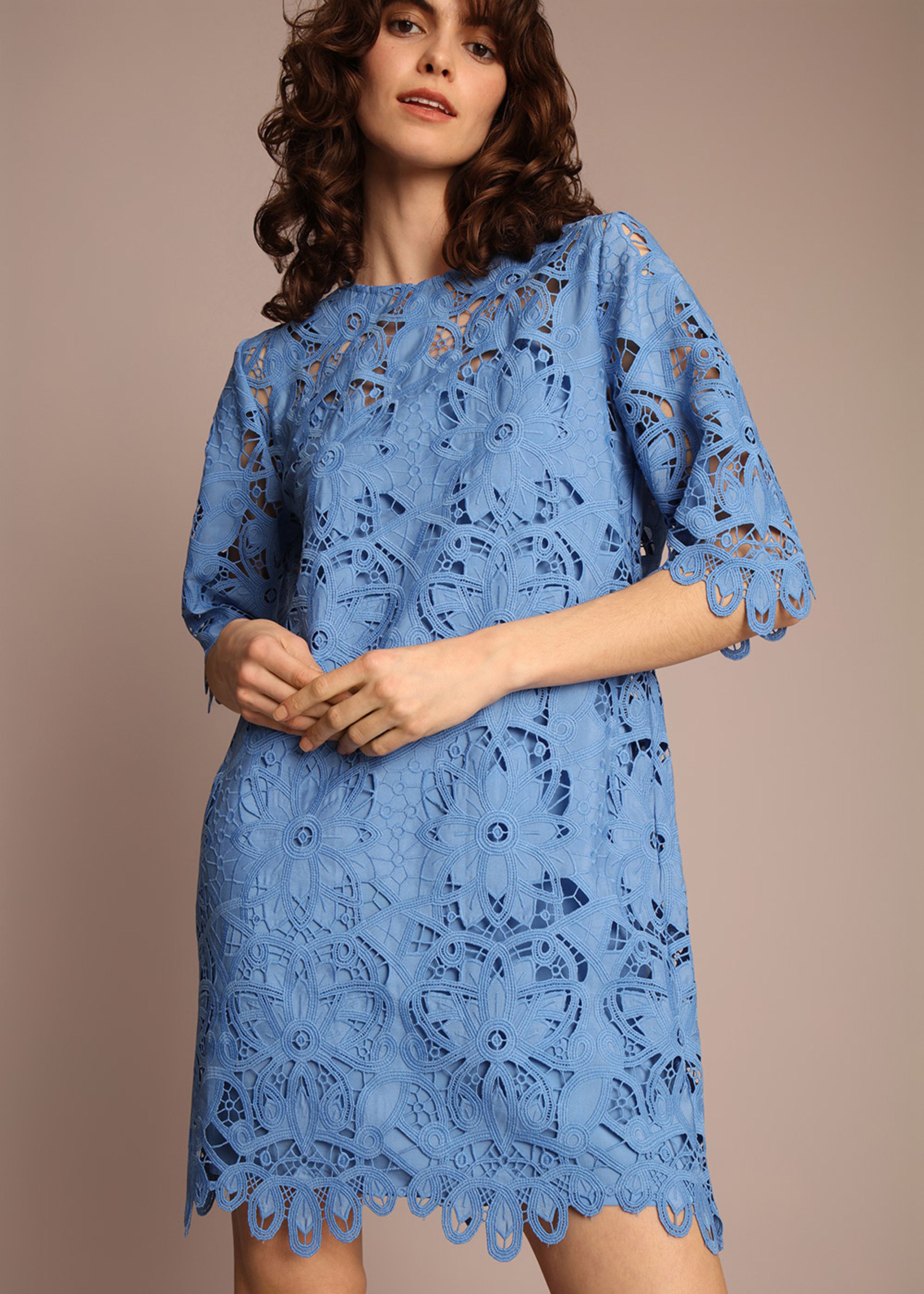 MUNTHE - Dress - Lisol - Blue
