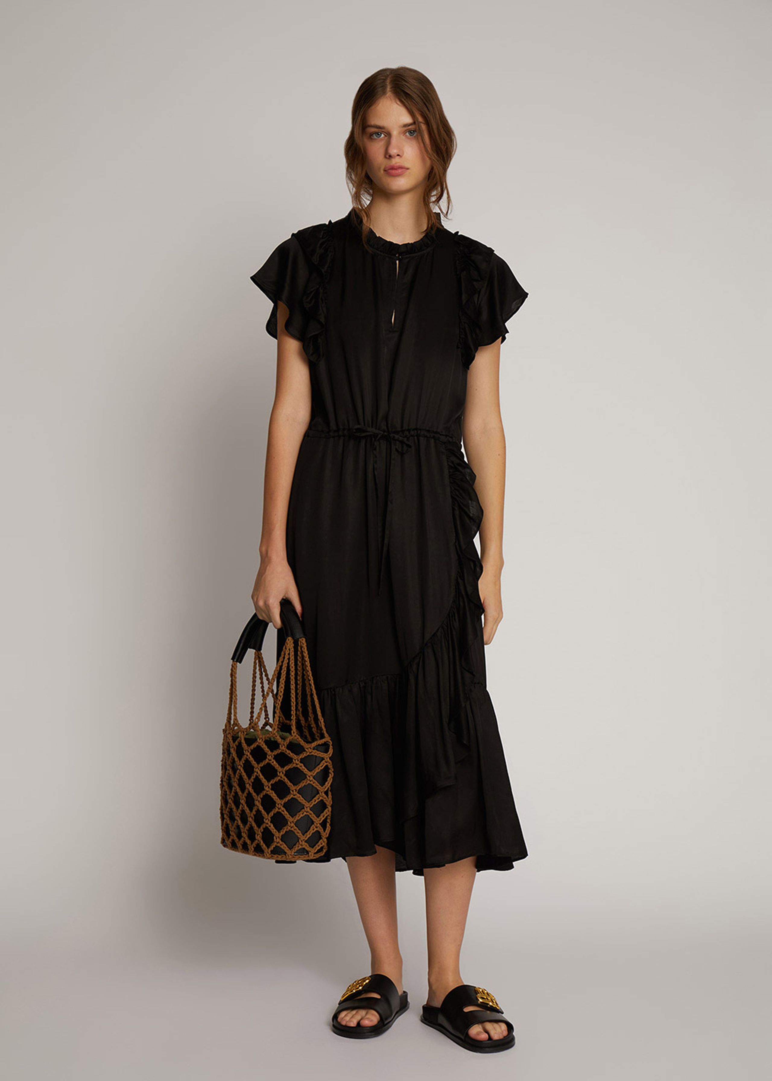 MUNTHE - Dress - Oxnara - Black