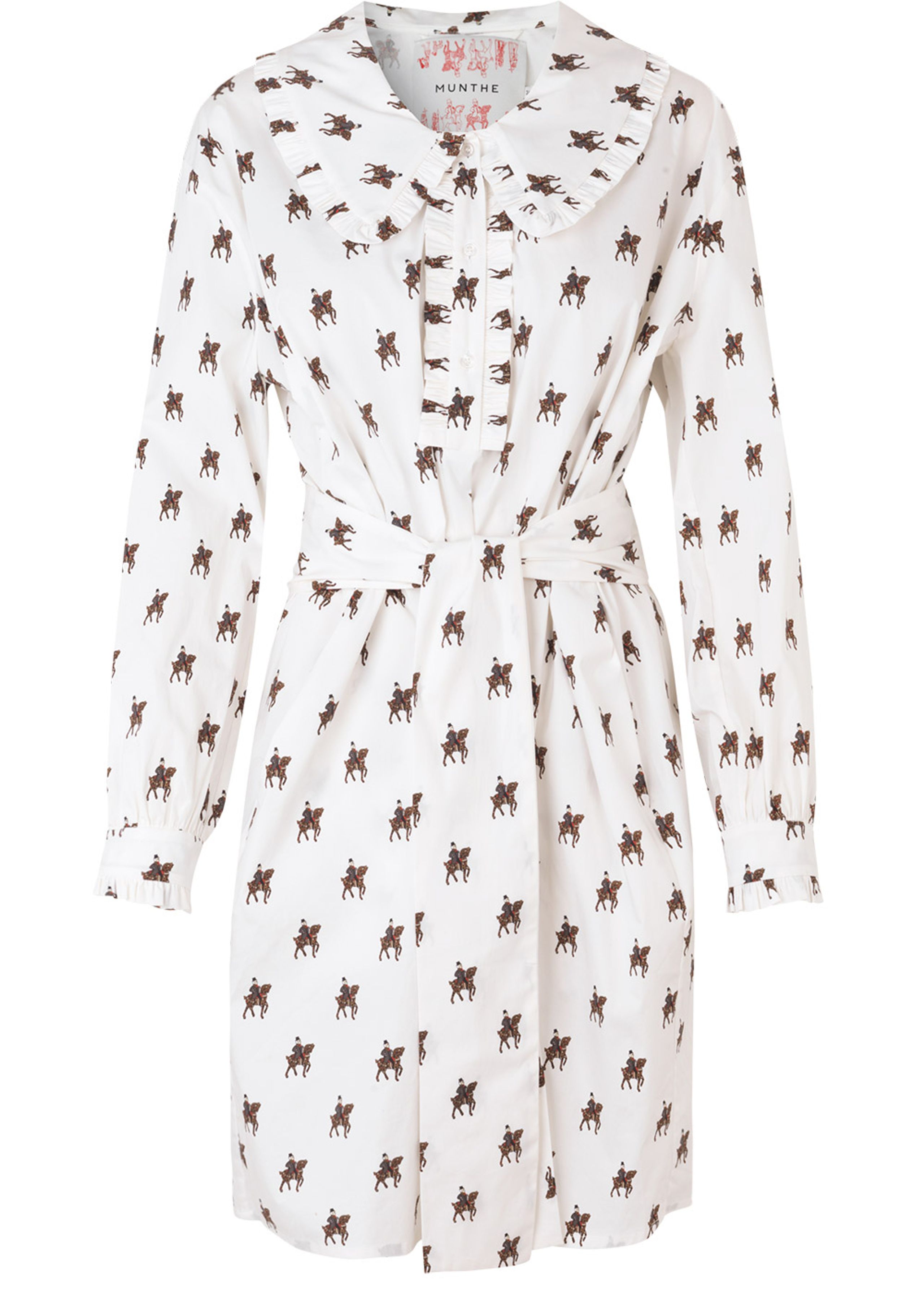 MUNTHE - Dress - Nearest - White