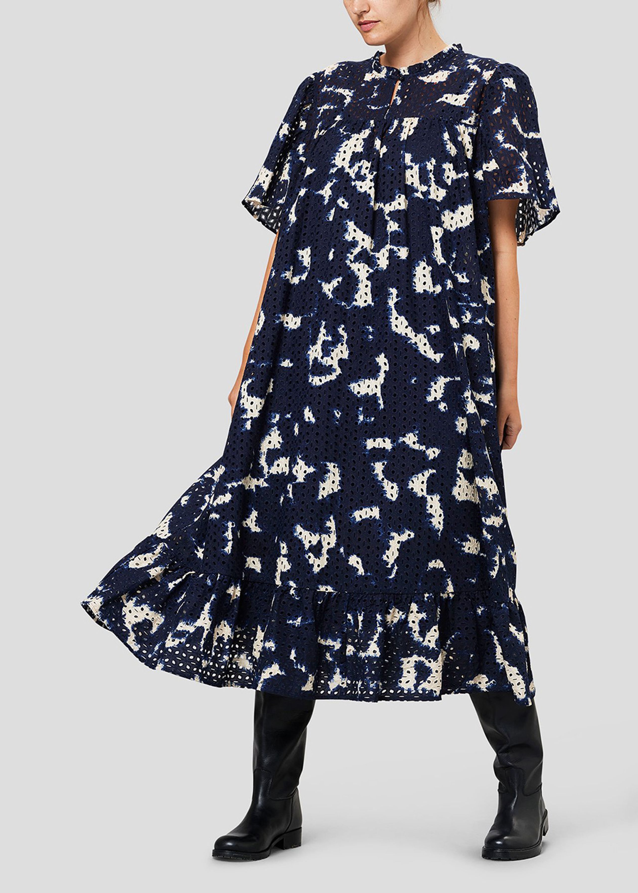 MUNTHE - Kleid - Reliz - Navy