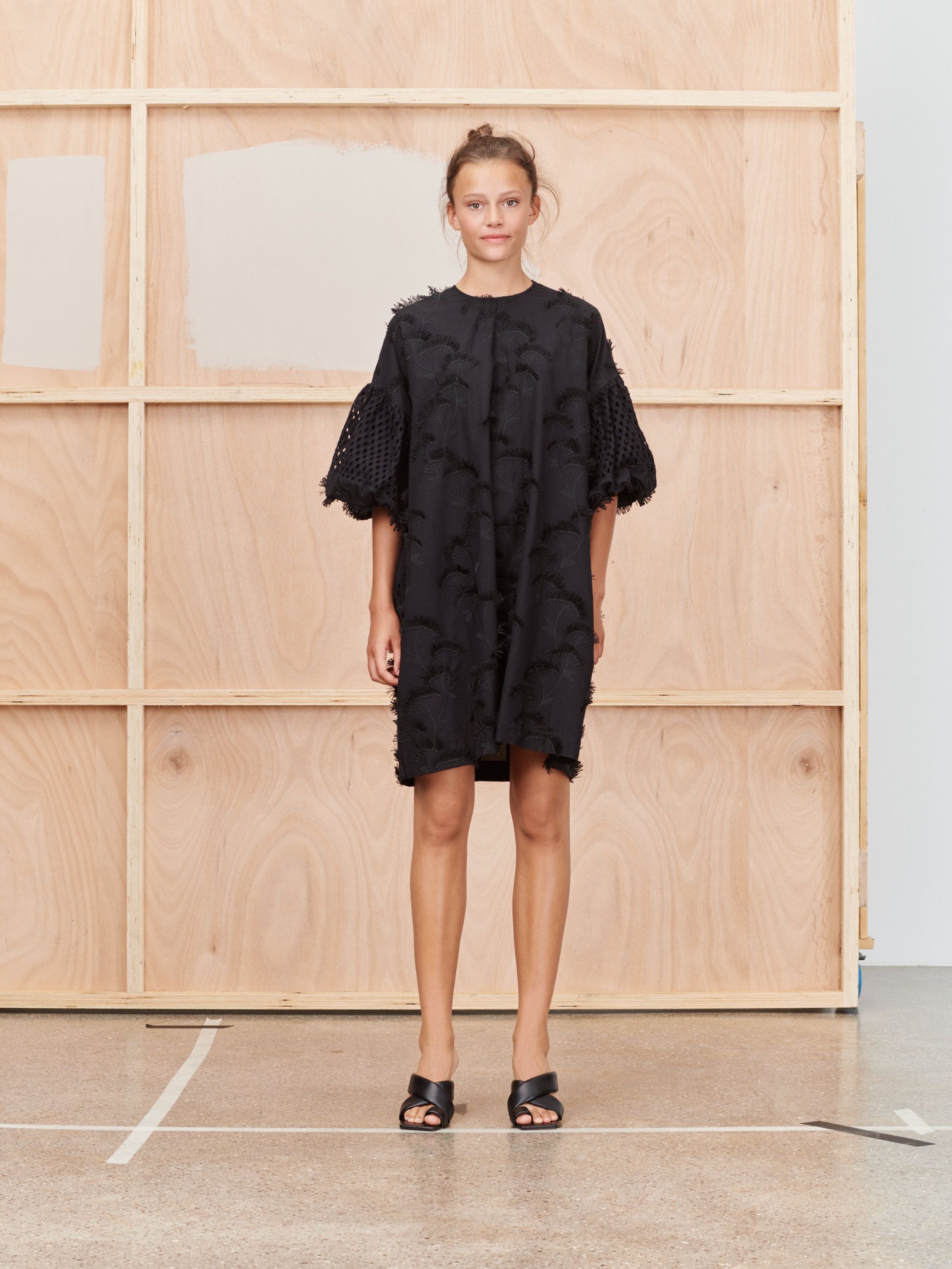 MUNTHE - Dress - Thunder - Black