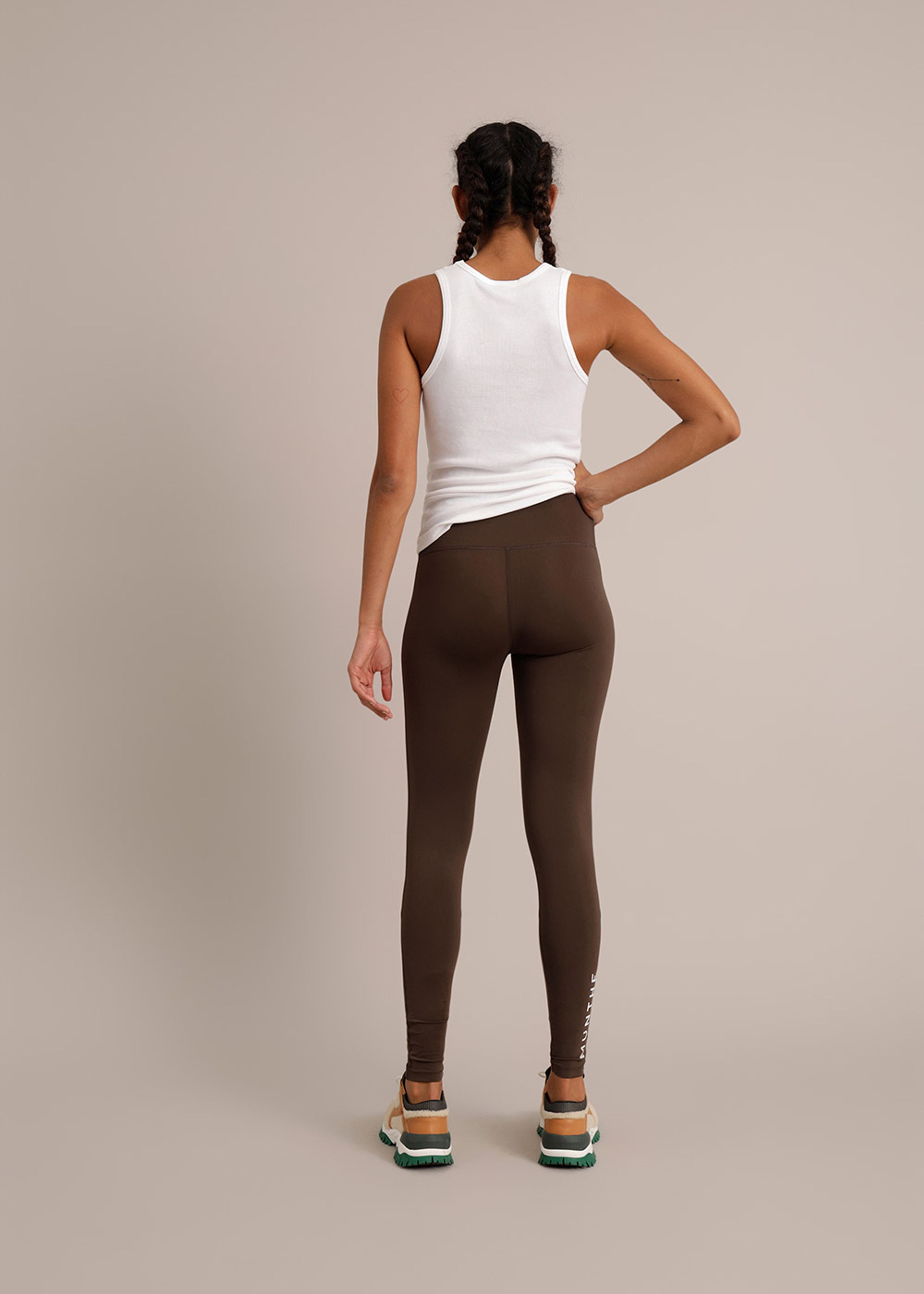 MUNTHE - Leggings - Sandy Legging - Mocca