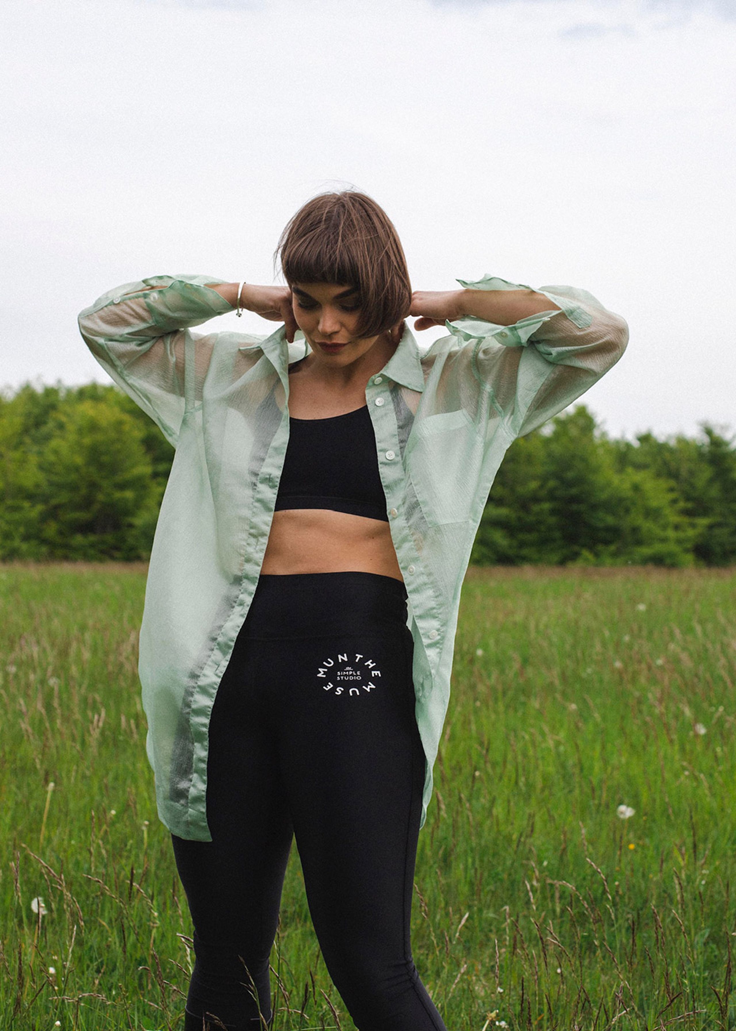 MUNTHE - Leggings - Sandy Legging - Black