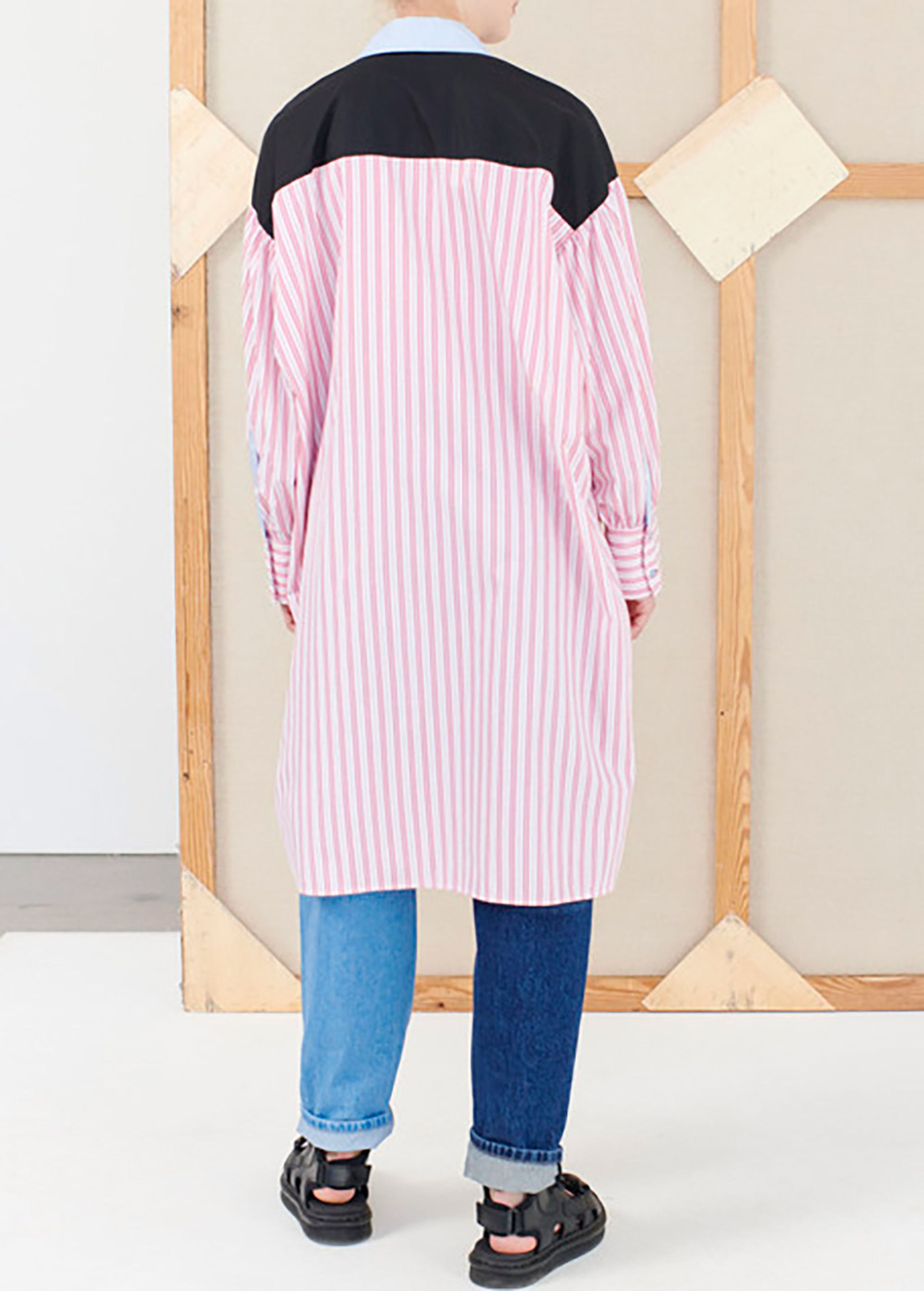 MUNTHE - Shirt - Nave - Red