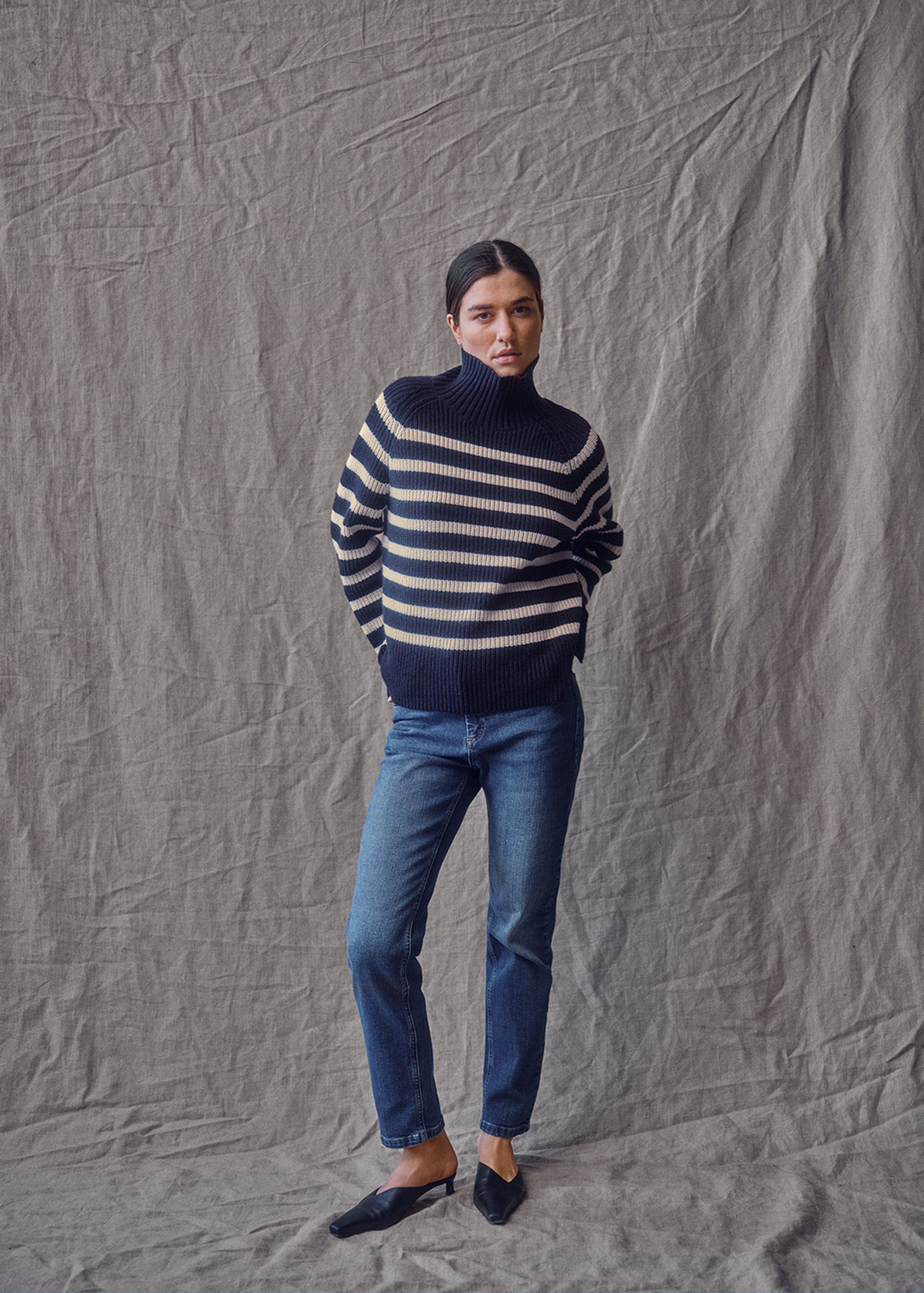 MUNTHE - Maglia - Arissa - Navy