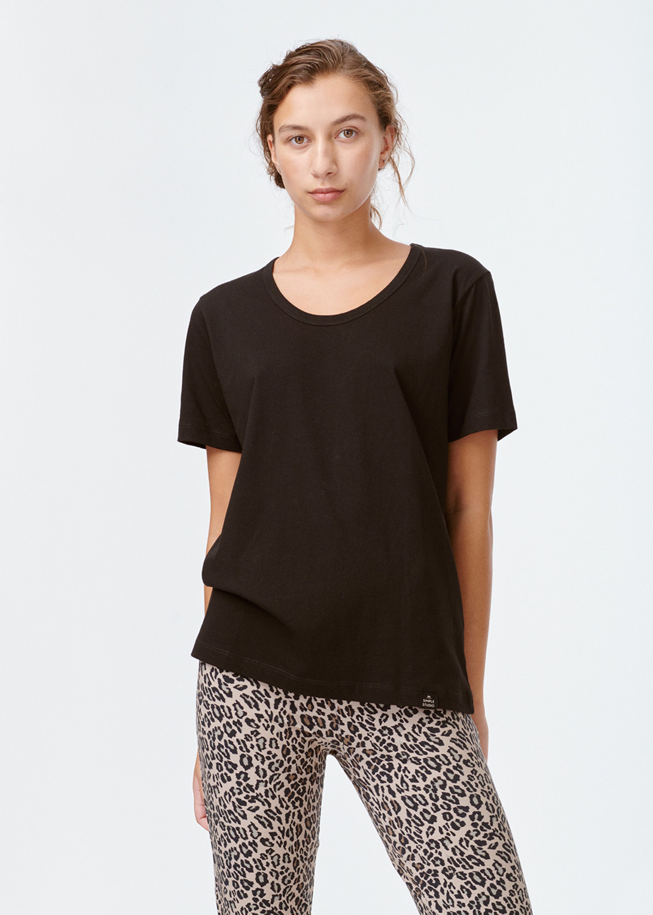 MUNTHE - T-shirt - Darling - Black