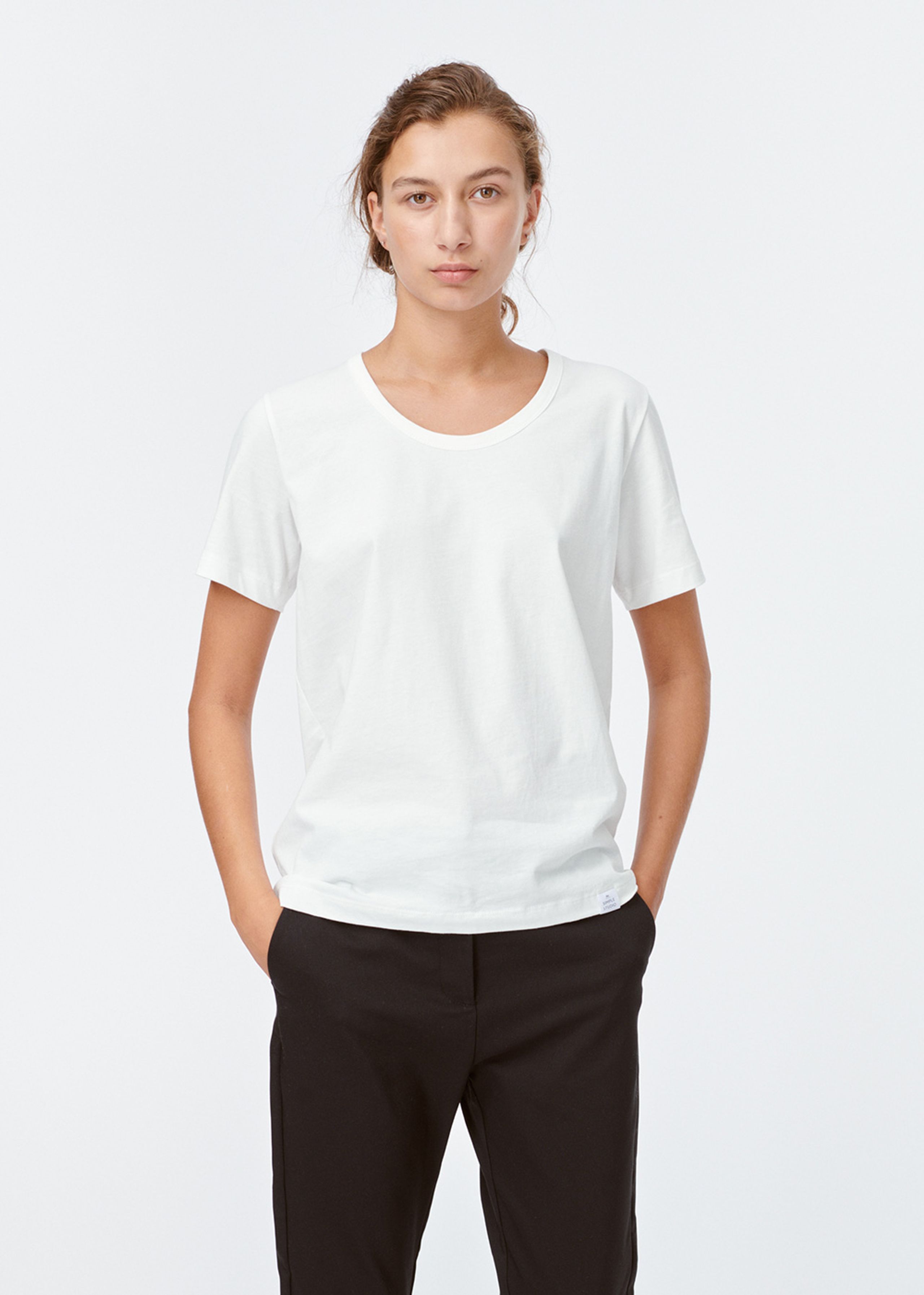 MUNTHE - T-shirt - Darling - White