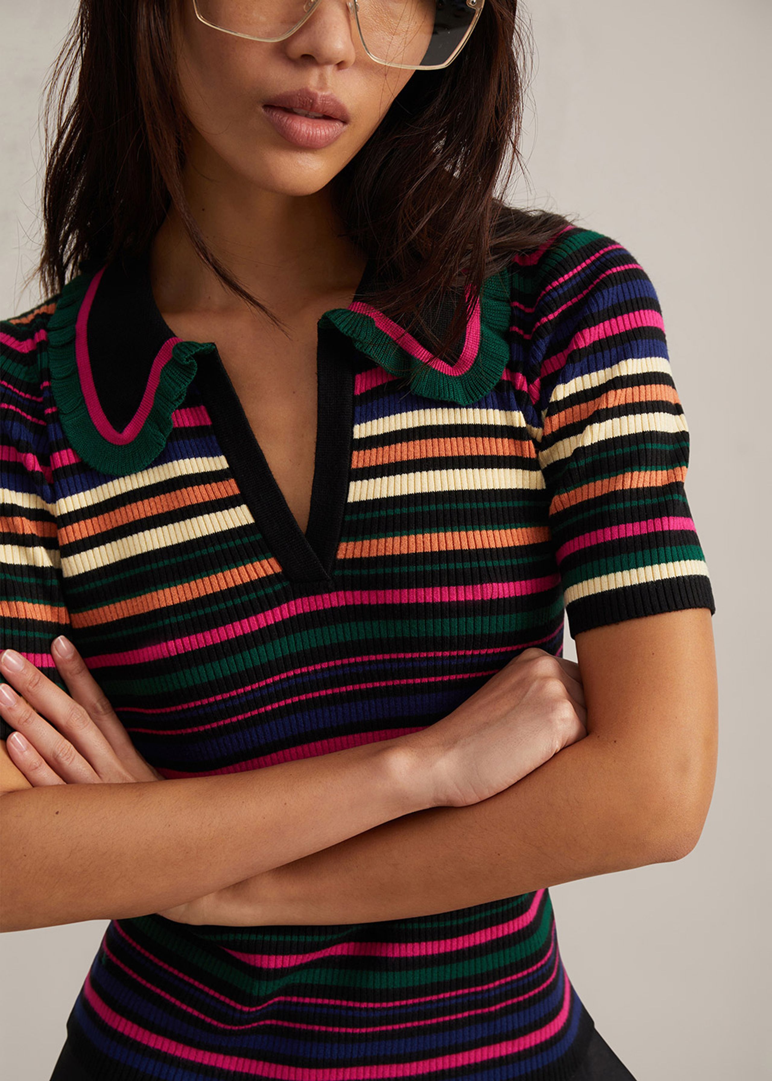 MUNTHE - Skjorte - Ganima - Black