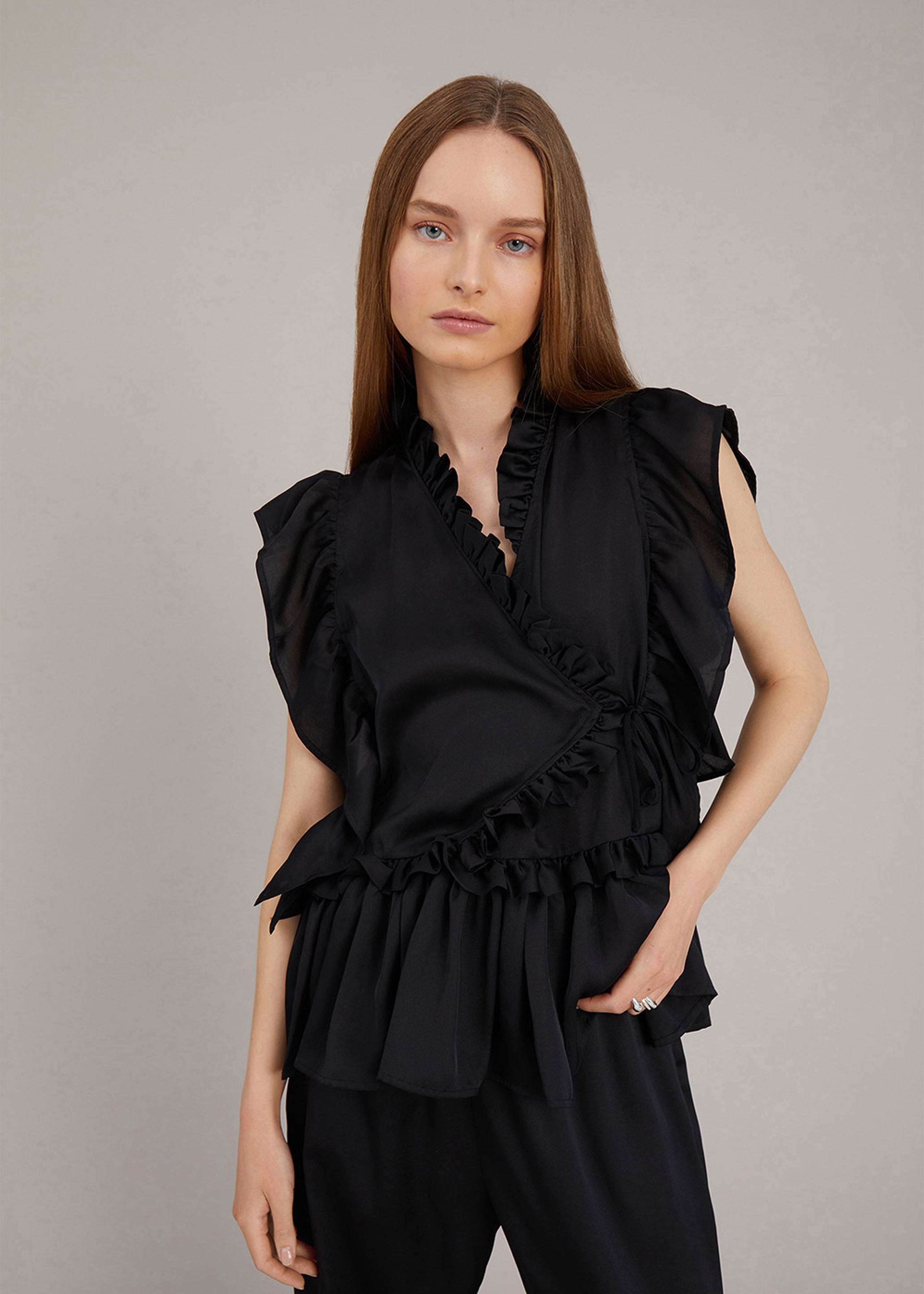 MUNTHE - Top - Vox - Black