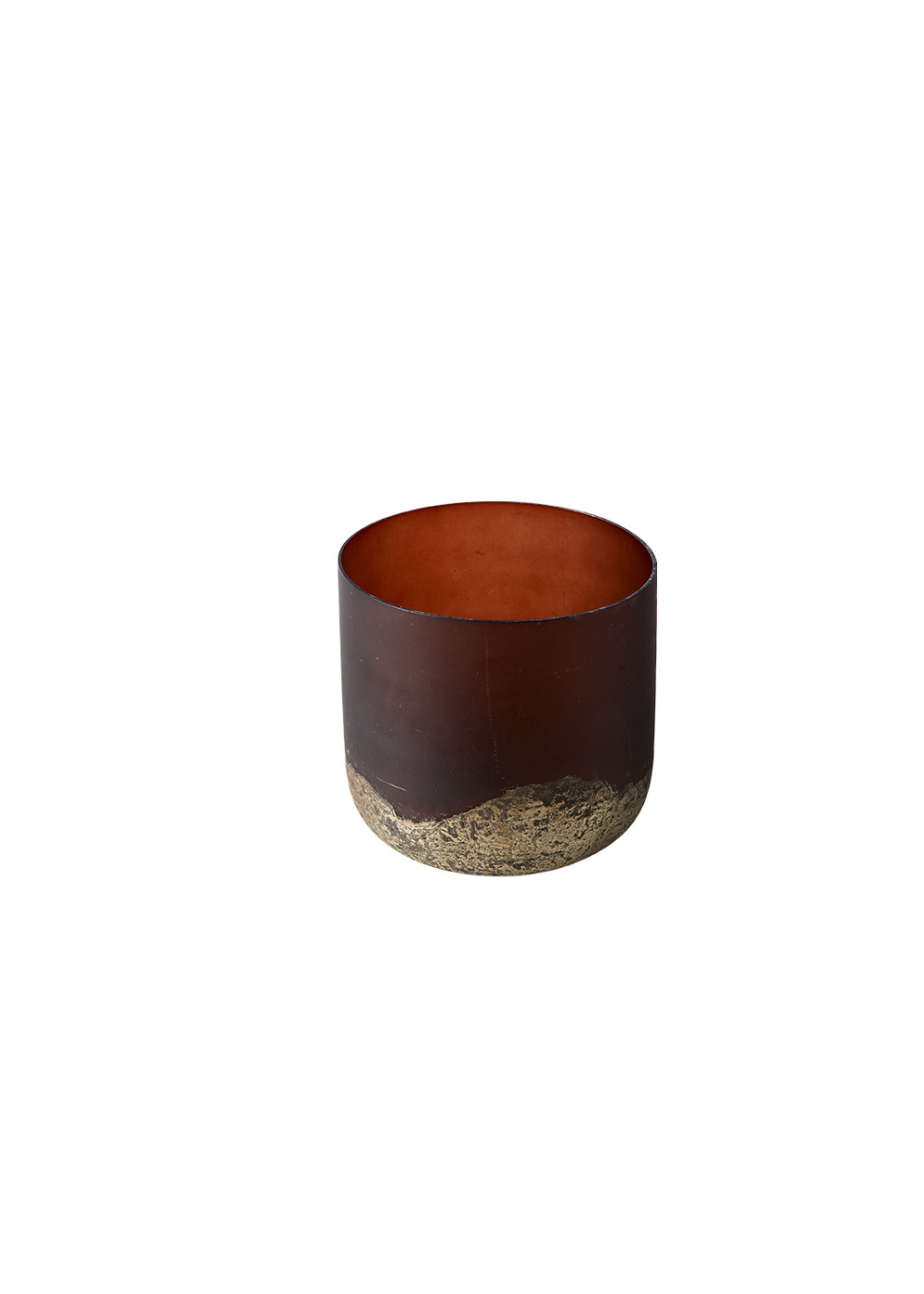 MUUBS - Lantern - Vase Lana - Vase Lana 14 - Brown/Gold