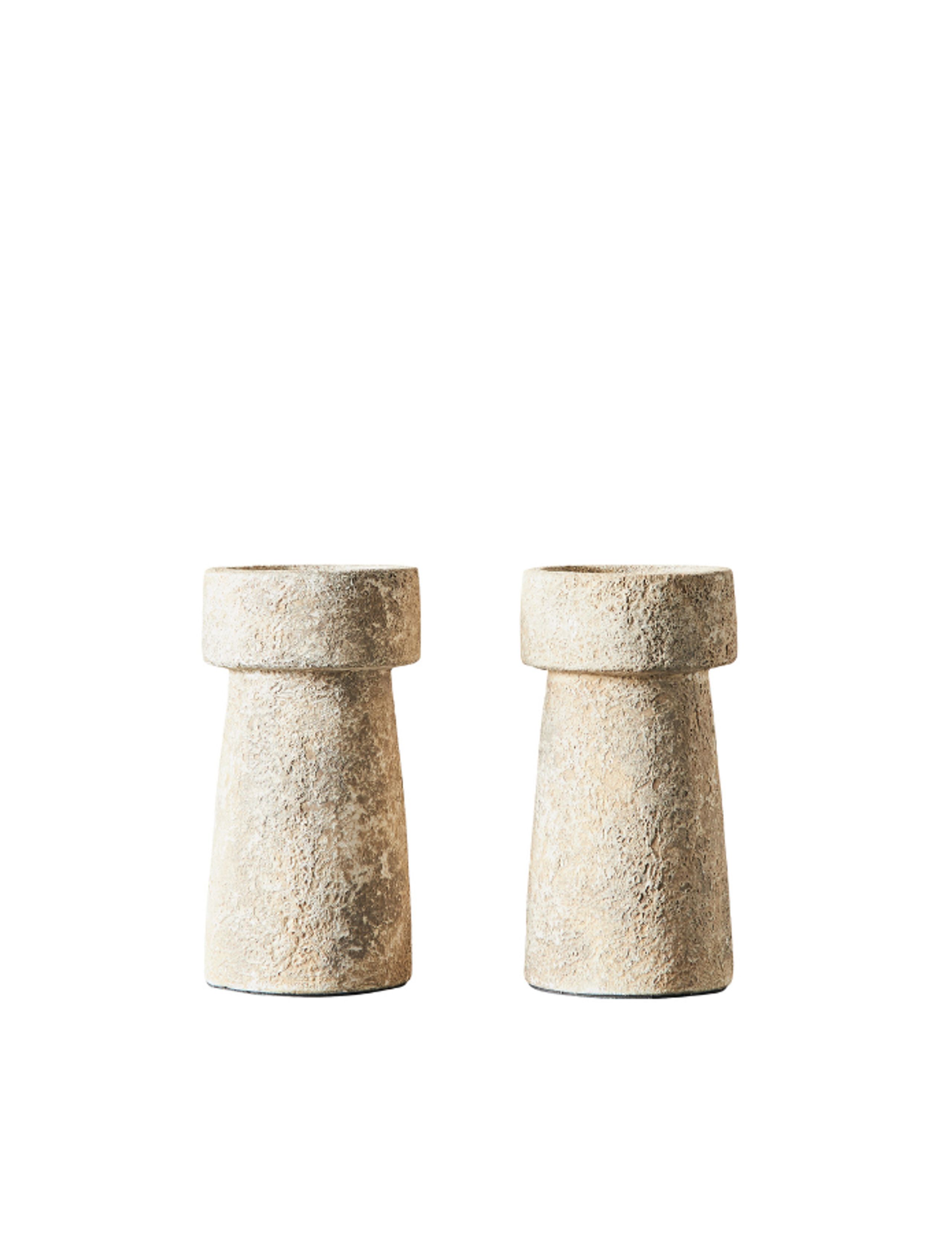 MUUBS - Candlestick - Eris Lysestage - Terracotta - Small