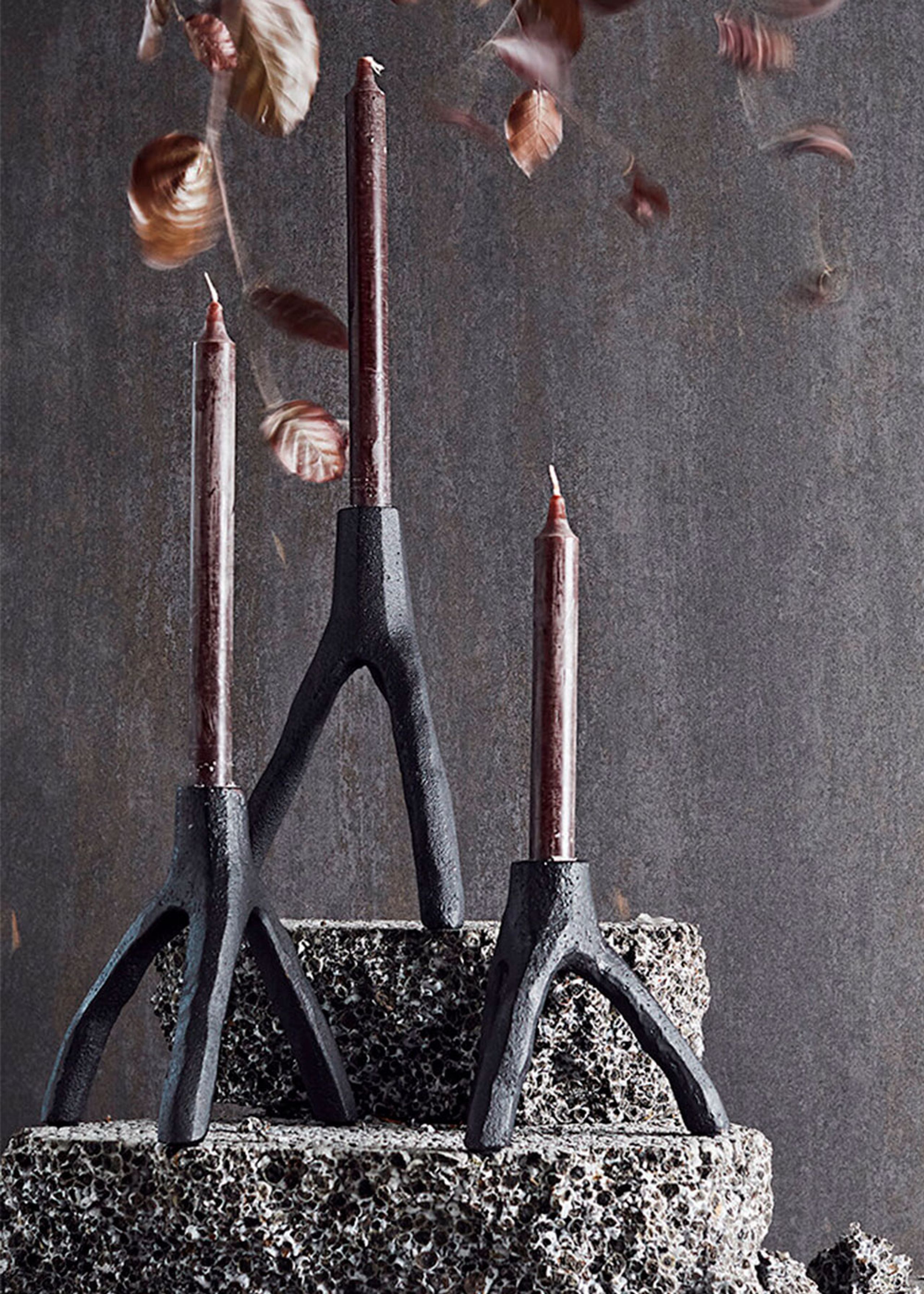 MUUBS - Porte-bougies - Lysestage Aion - Black - XL