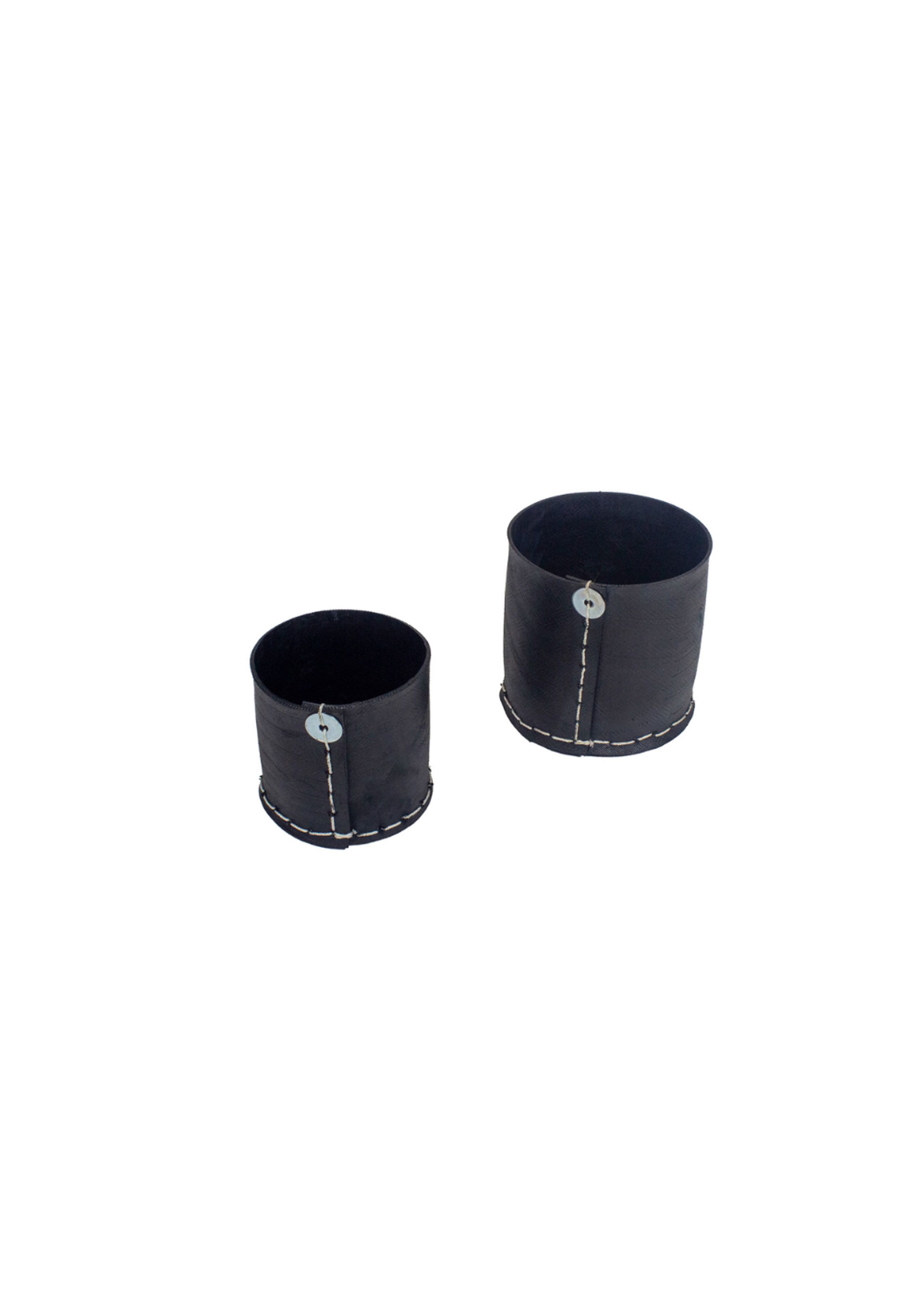 MUUBS - Vaso da fiori - Potter Dacarr - 2 pcs - Black