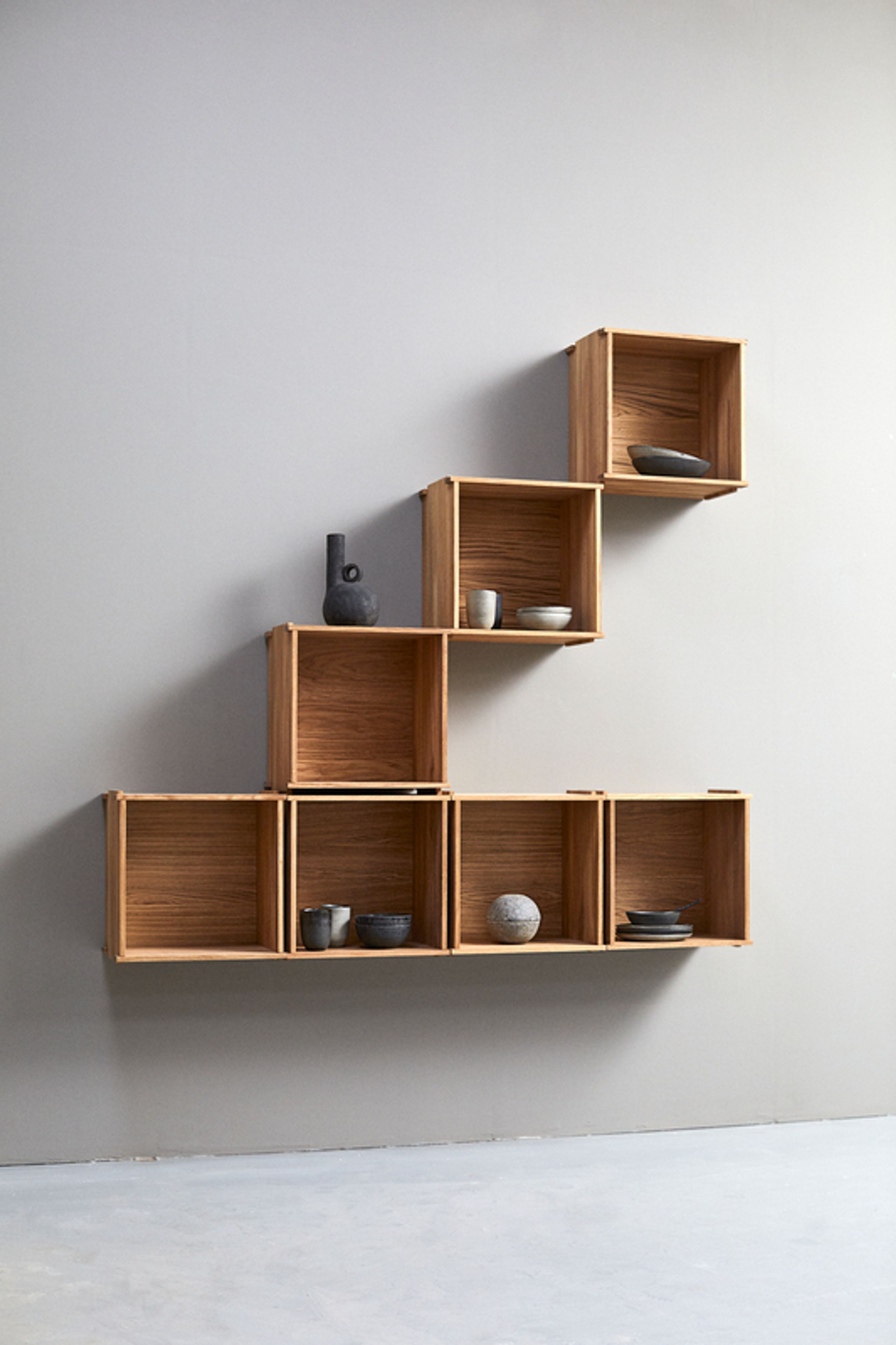 MUUBS - Reolsystem - Blocks - Natur B44,8xH44,8xD30 cm