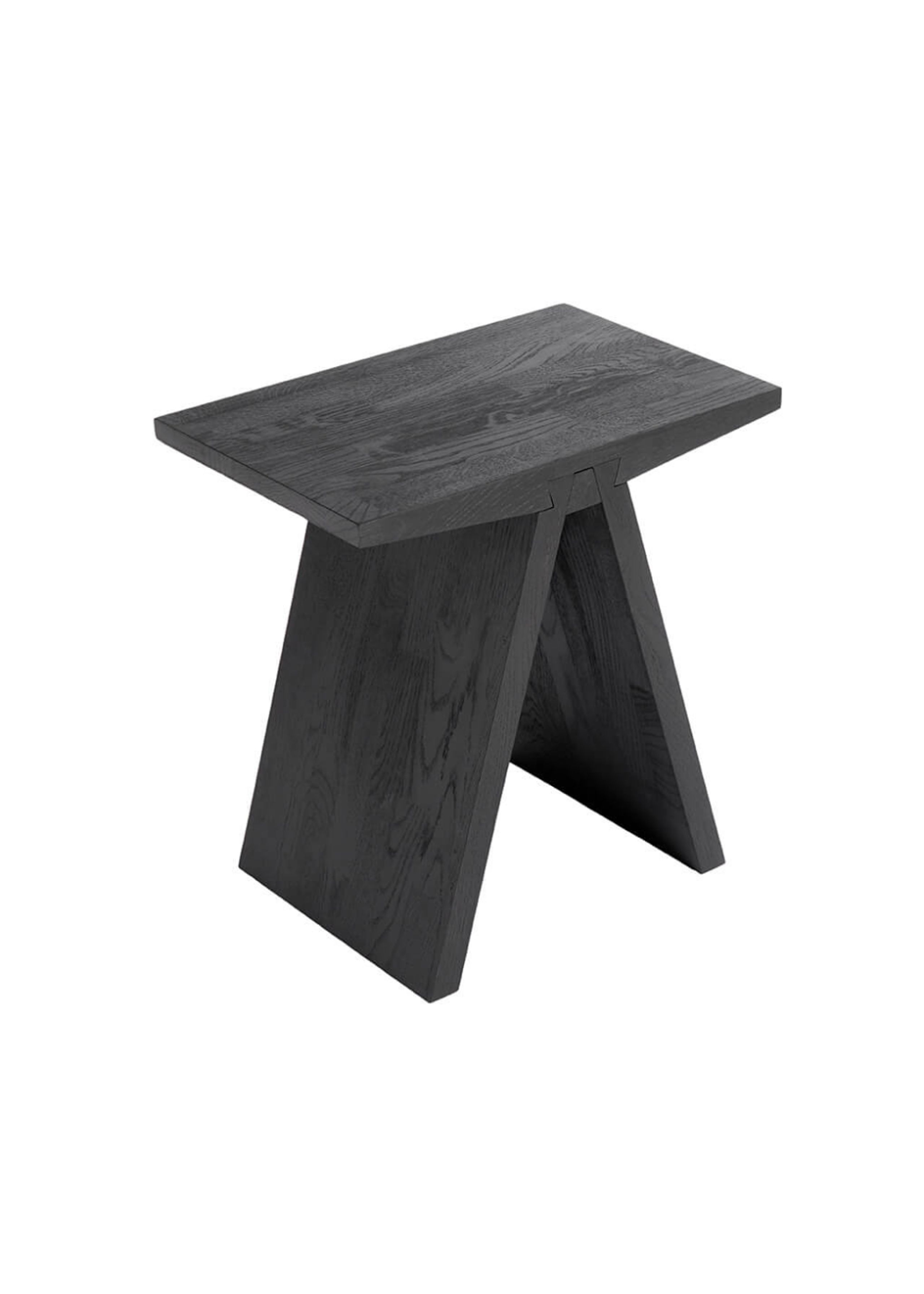 MUUBS - Kruk - Taburet Angle - Sort bejdset/olie