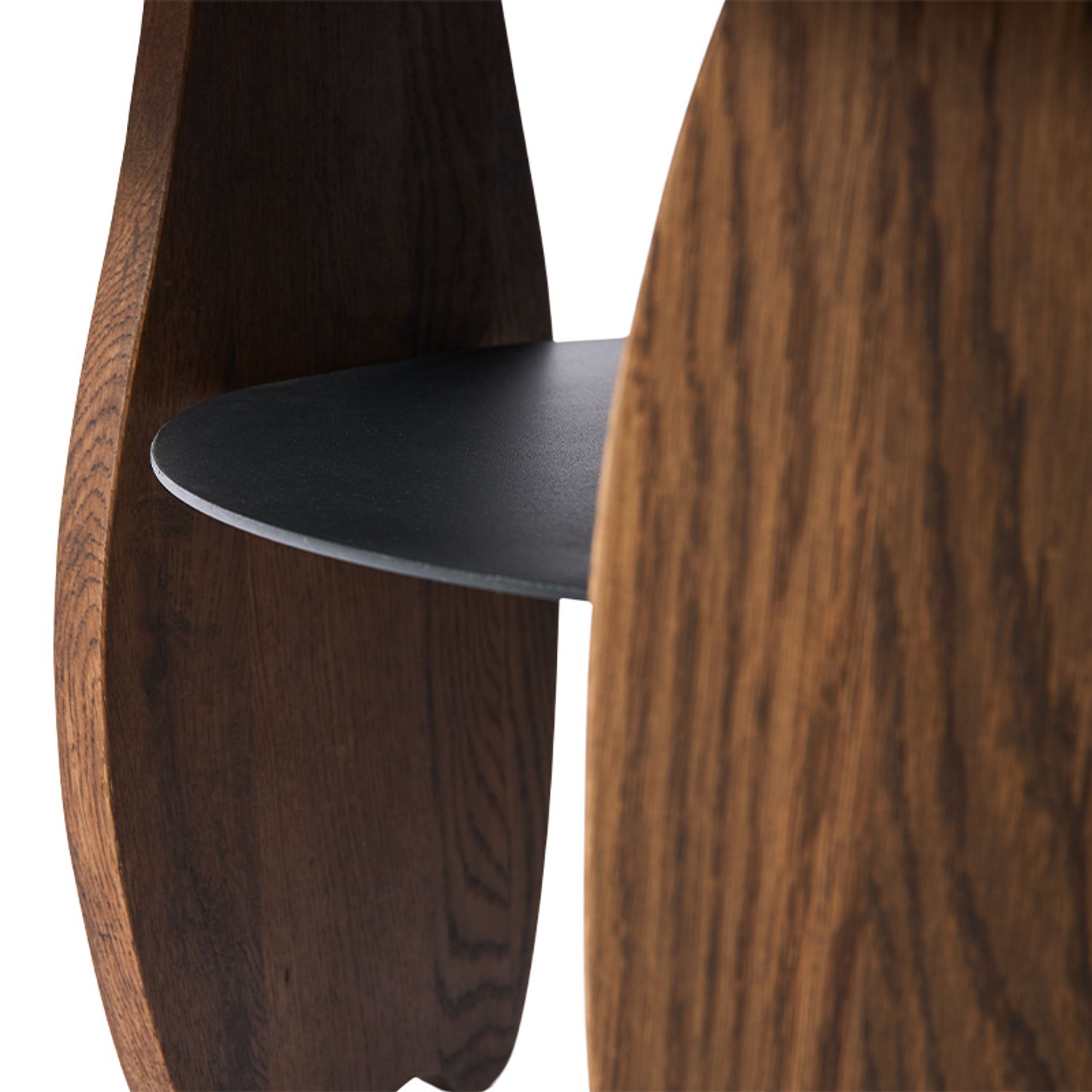 MUUBS - Sofabord - Ishi - Brun Ø80xH45 cm