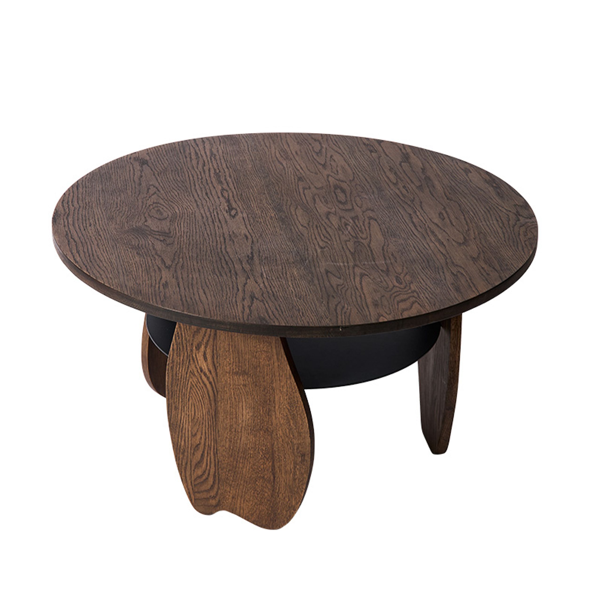 MUUBS - Sofabord - Ishi - Brun Ø80xH45 cm