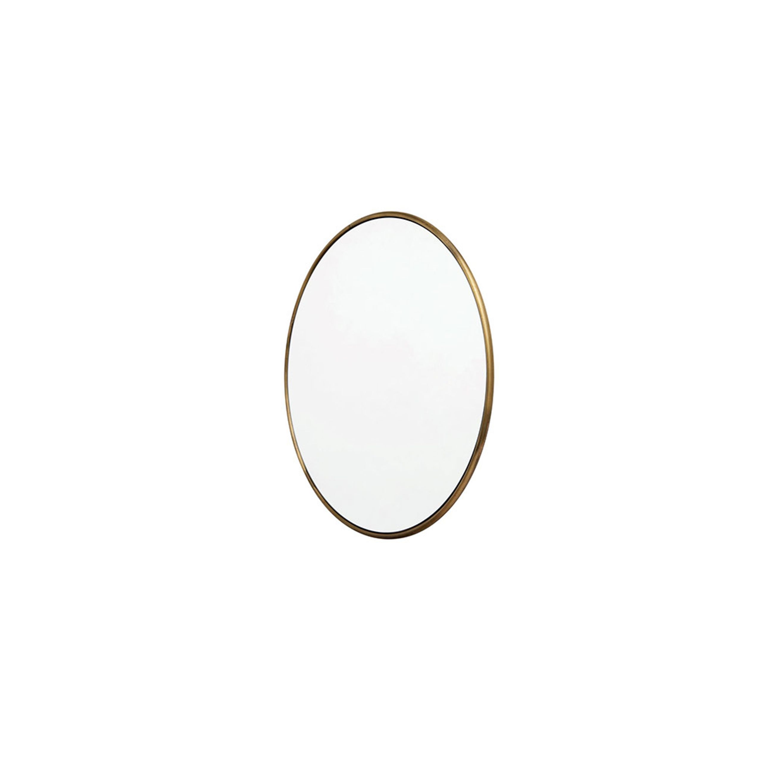 MUUBS - Spiegel - Wall mirror around Copenhagen - Small - Antique Brass