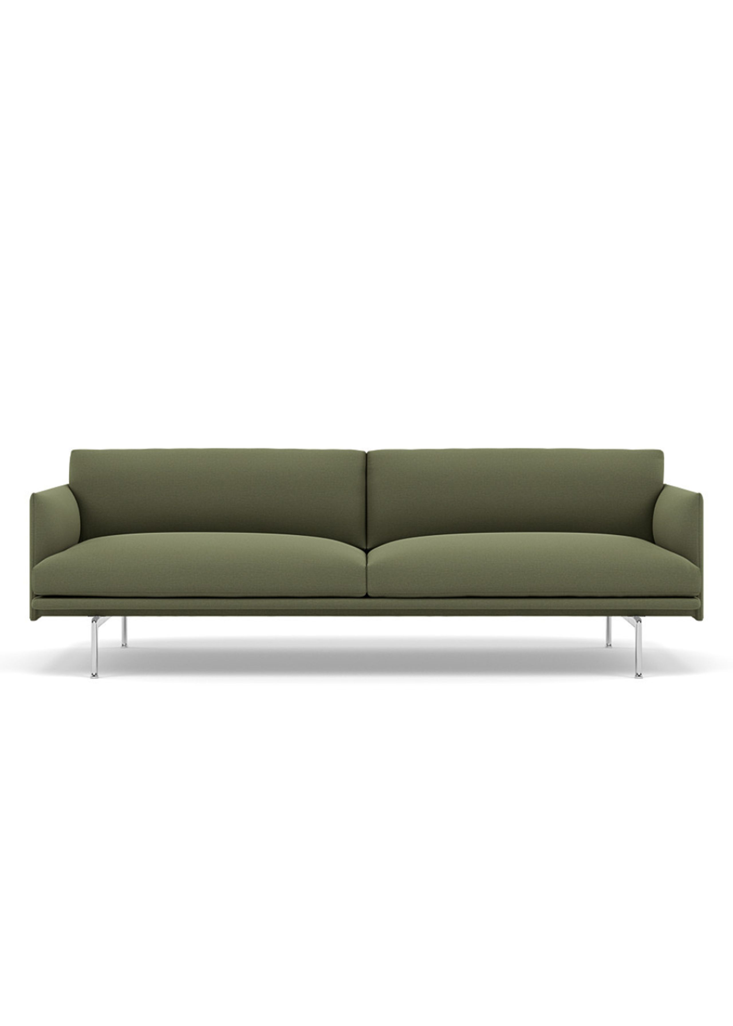 Muuto - 3 Person Sofa - Outline Sofa / 3-seater - Steelcut Trio 946