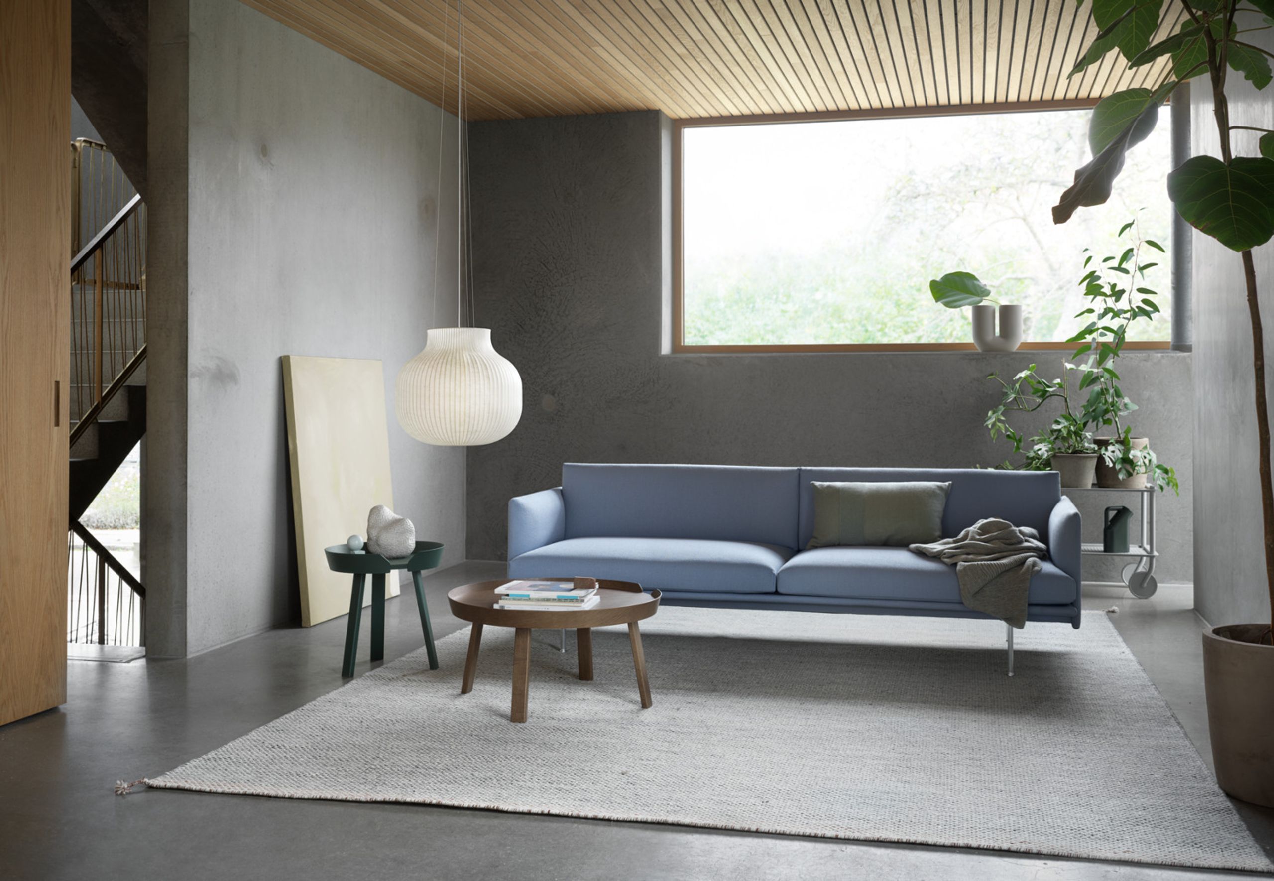 Muuto - 3 Personers Sofa - Outline Sofa / 3-seater - Vidar 723