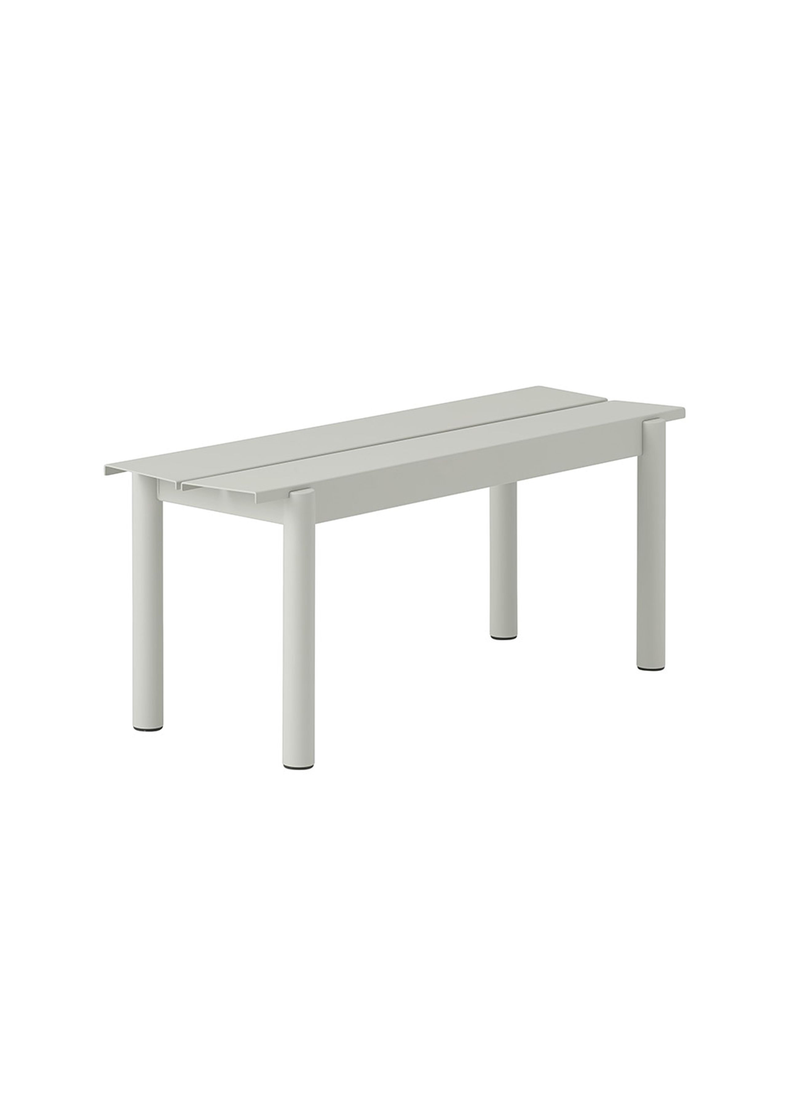 Muuto - Bank - Linear Steel Bench - Grey