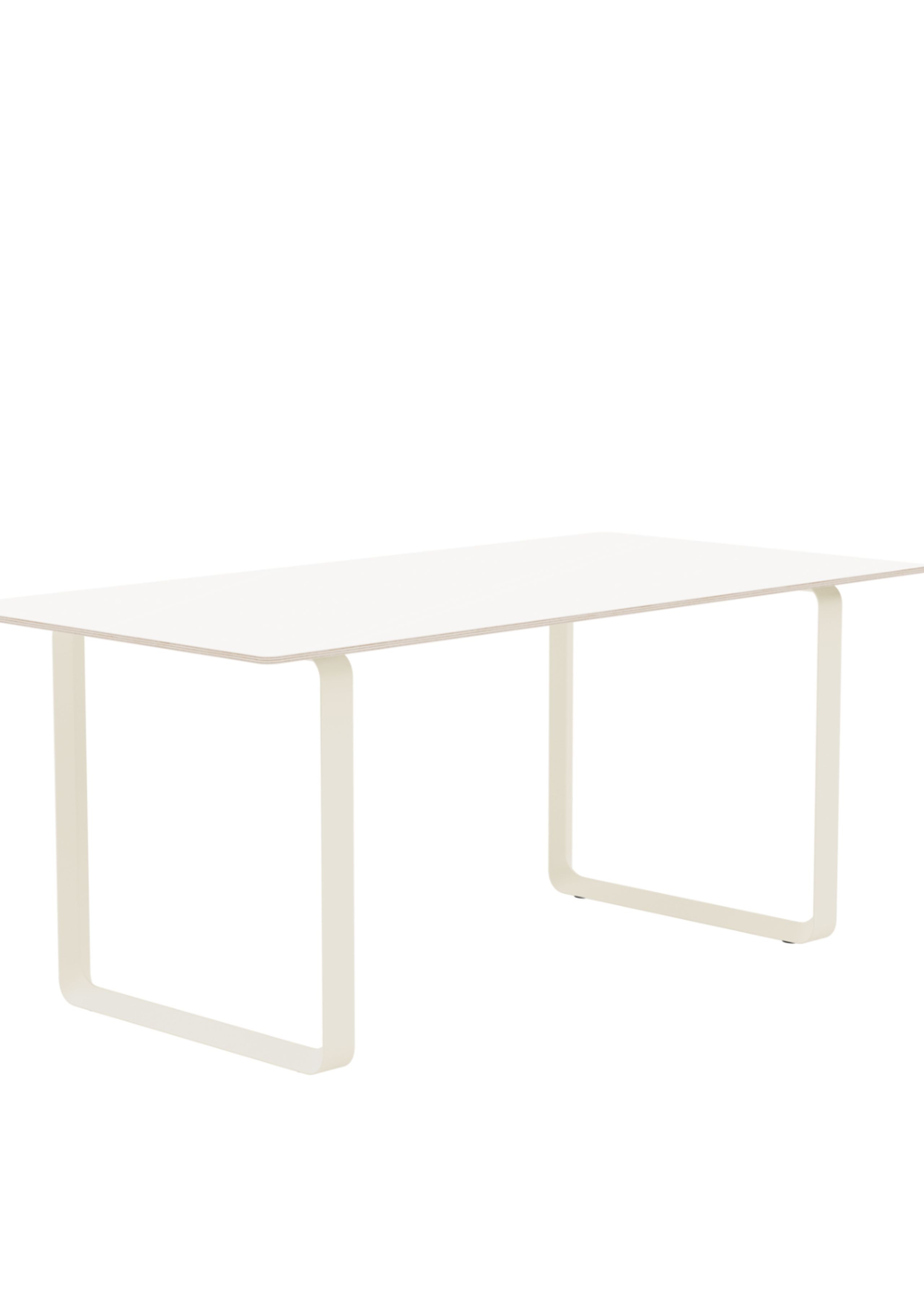 Muuto - Tisch - 70/70 Table - White Laminate Sand
