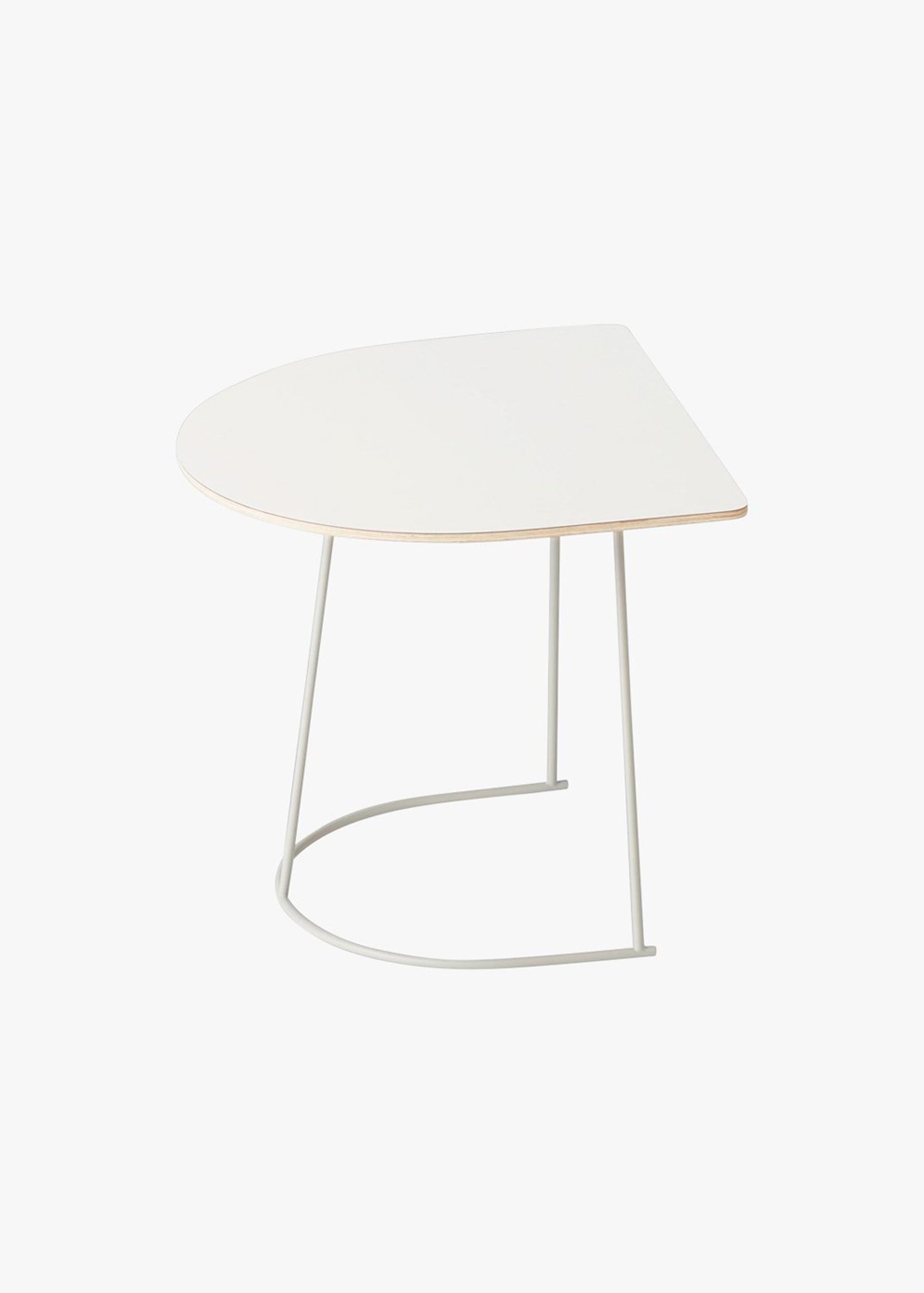 Muuto - Table - Airy Coffee Half Table - White