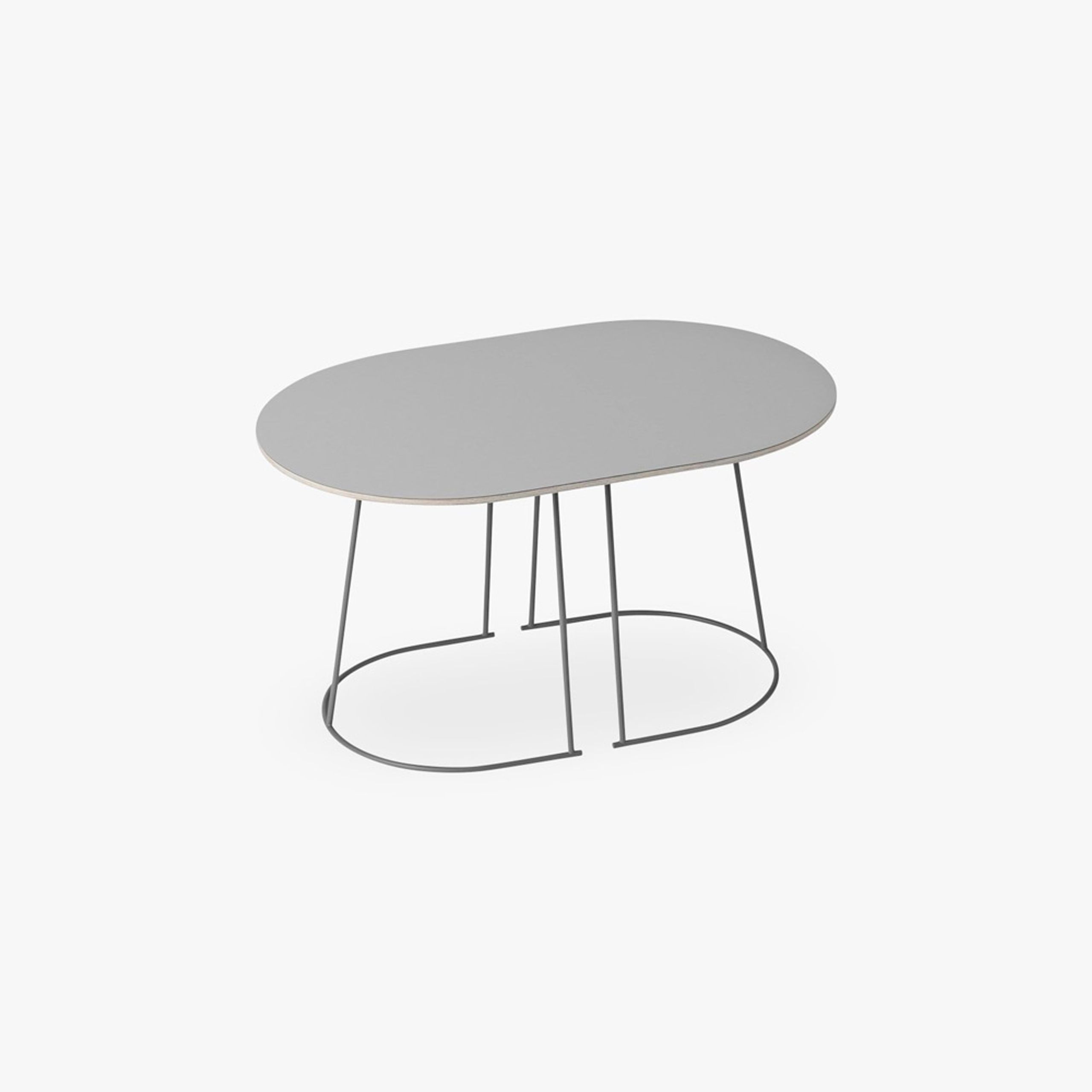 Muuto - Tisch - Airy Coffee Table Small - Grey