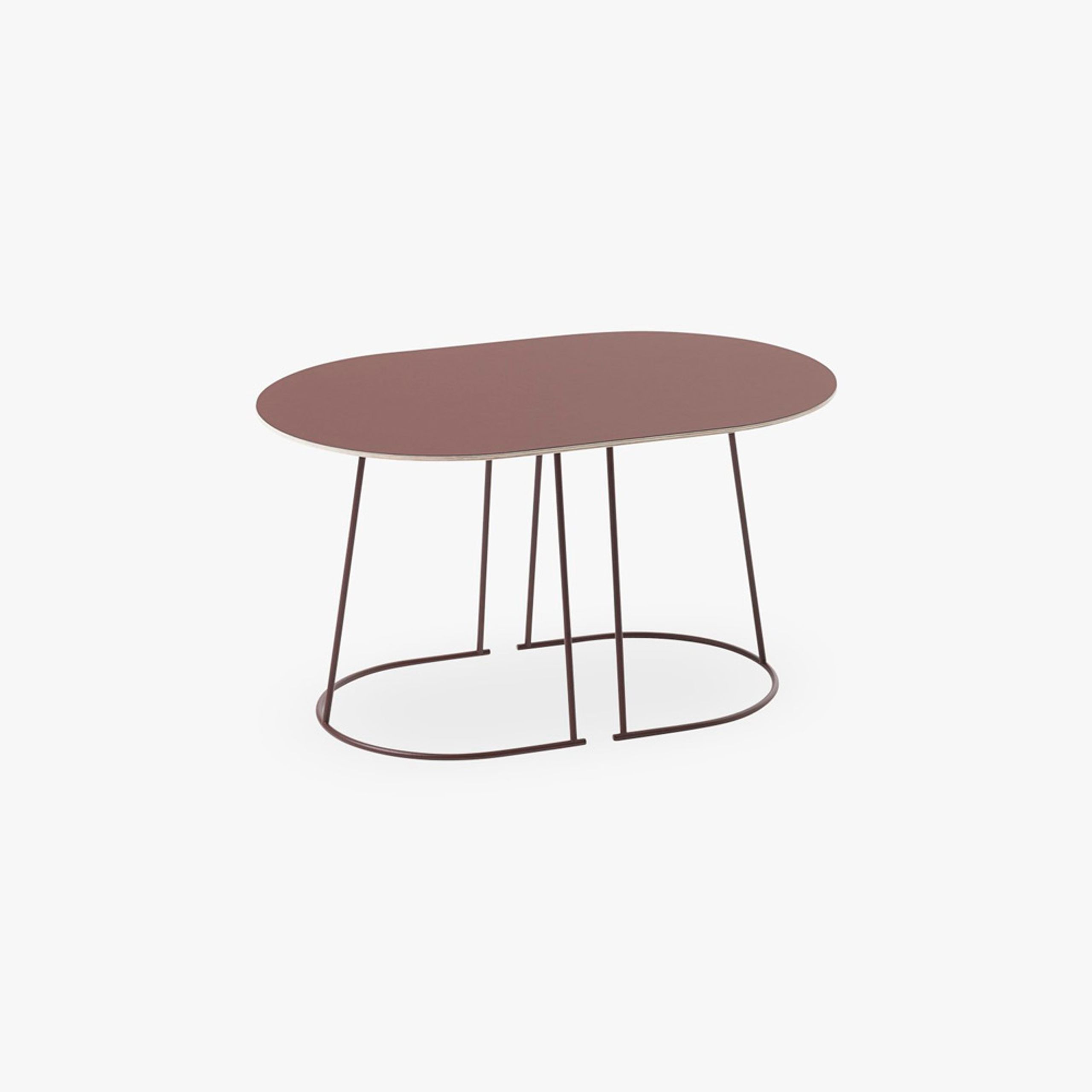 Muuto - Table - Airy Coffee Table Small - Plum