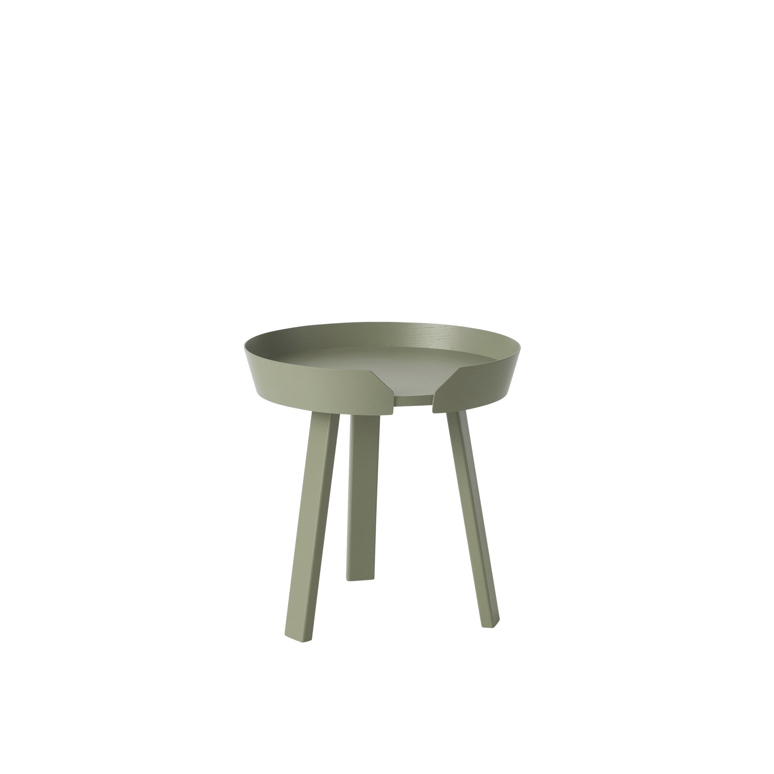Muuto - Tisch - The Around Coffee Small Table - Dusty green