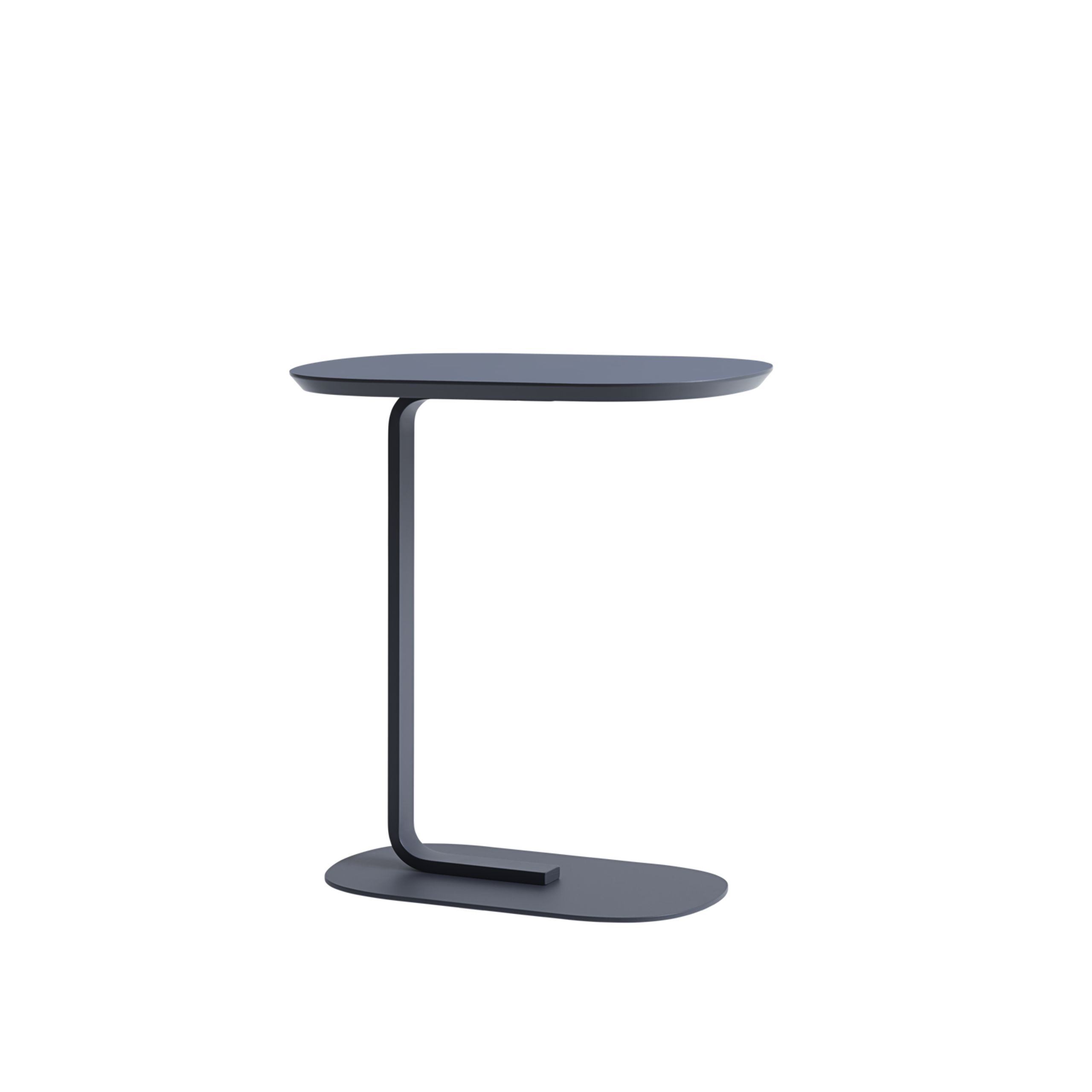 Muuto - Tisch - Relate sidetable - Blue-Grey