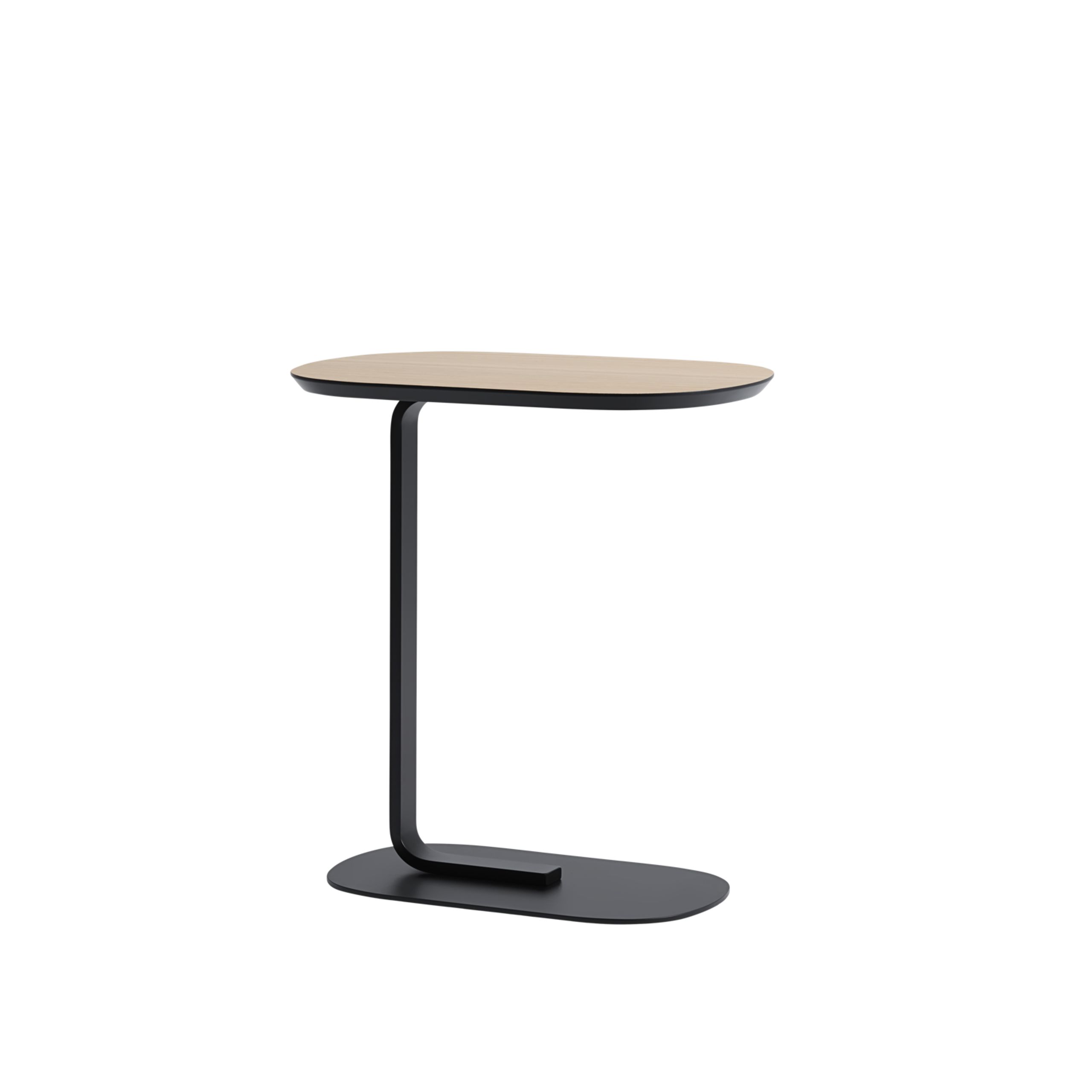 Muuto - Bord - Relate sidetable - Oak Veneer/Black