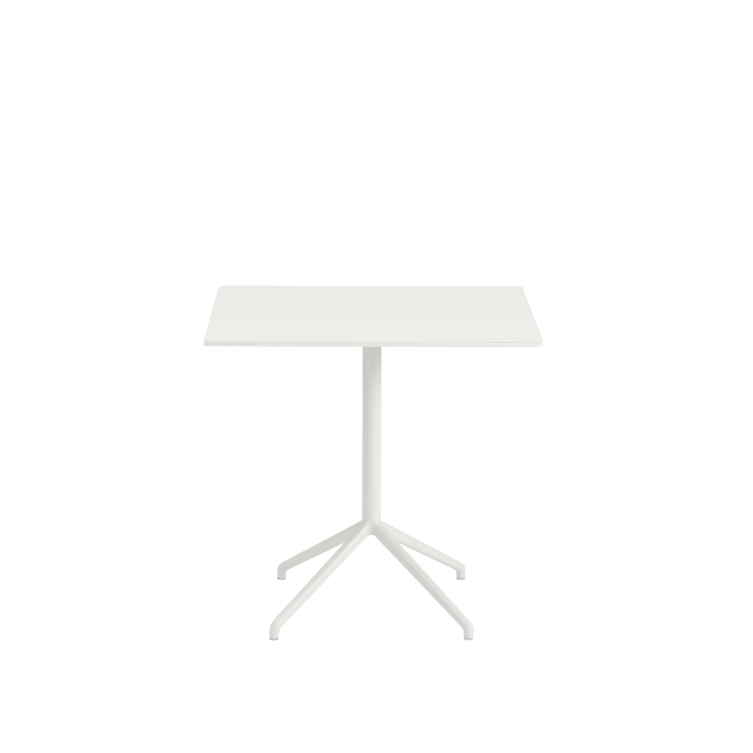 Muuto - Conseil d'administration - Still Cafe Table - White Nanolaminate/White