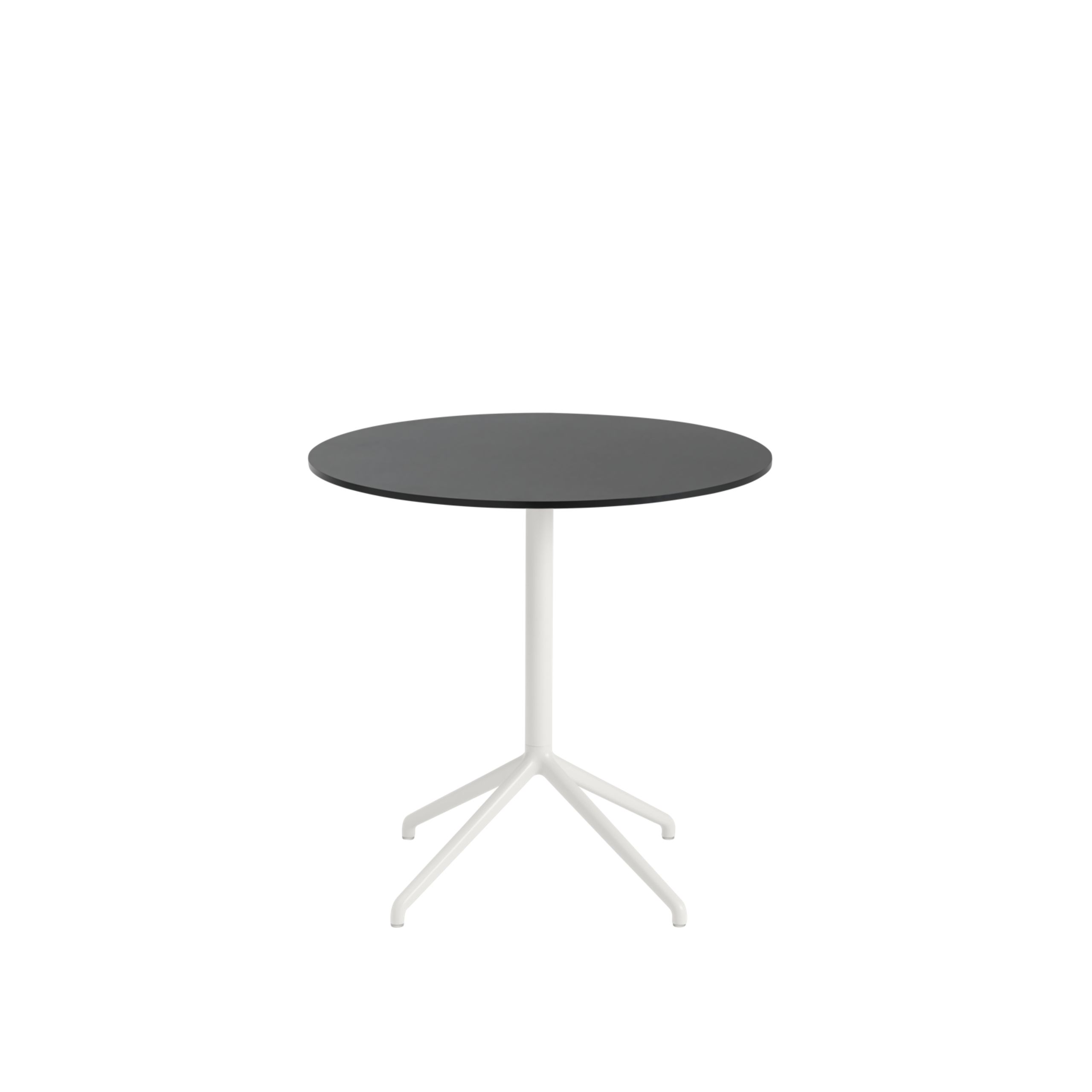 Muuto - Table - Still Cafe Table - Black Nanolaminate/White