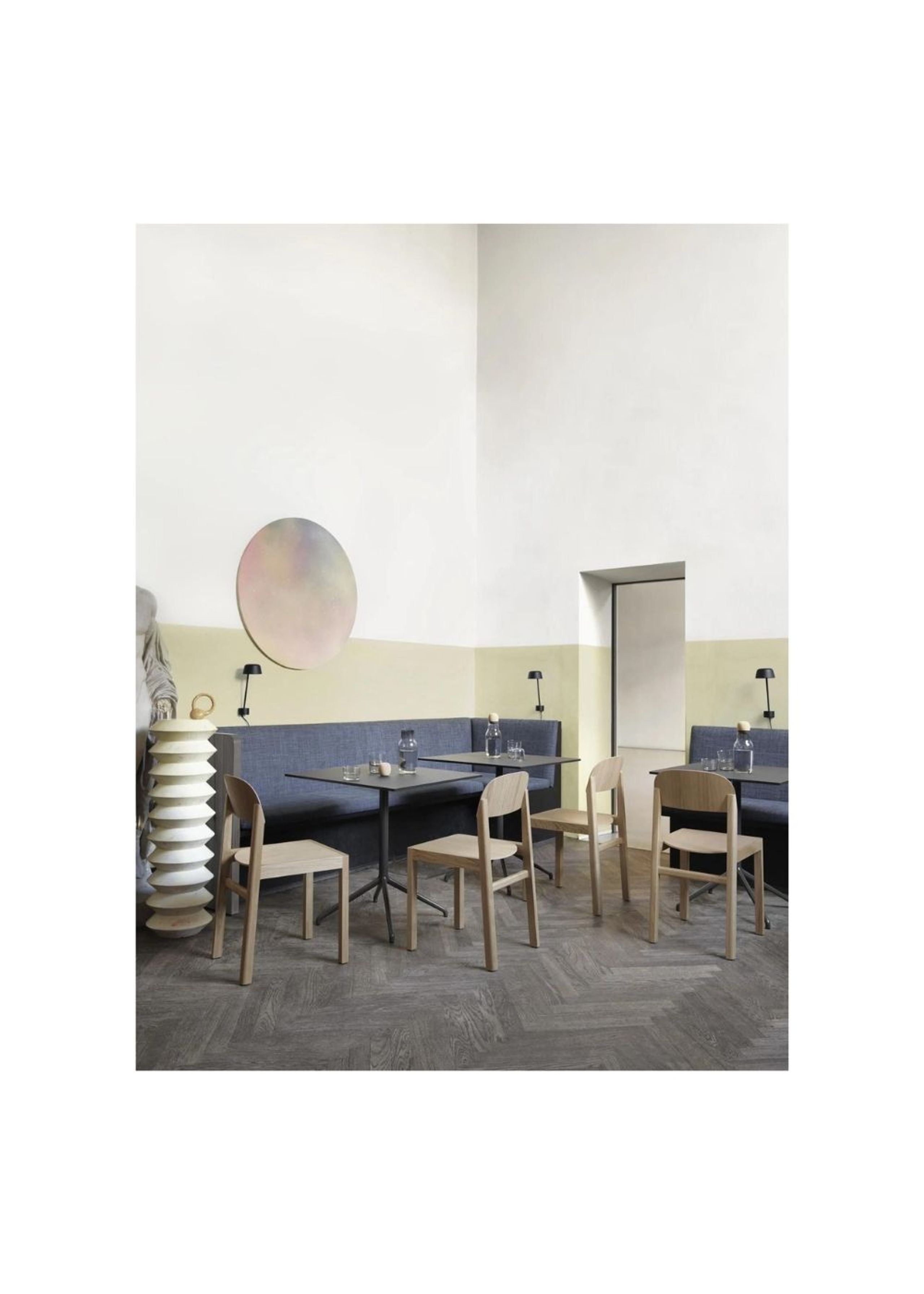 Muuto - Tisch - Still Cafe Table - Black Nanolaminate/Black