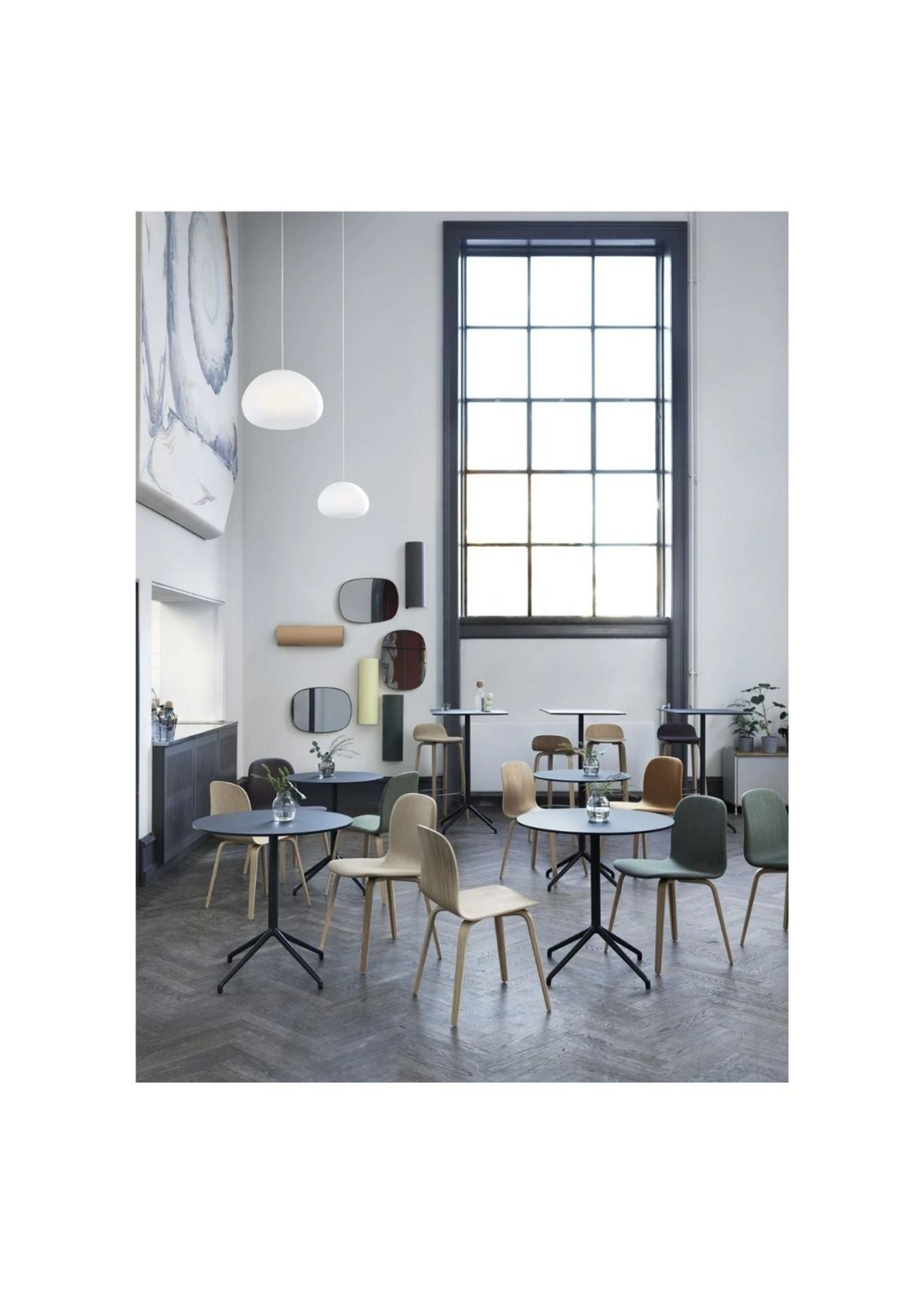 Muuto - Tisch - Still Cafe Table - Black Nanolaminate/Black