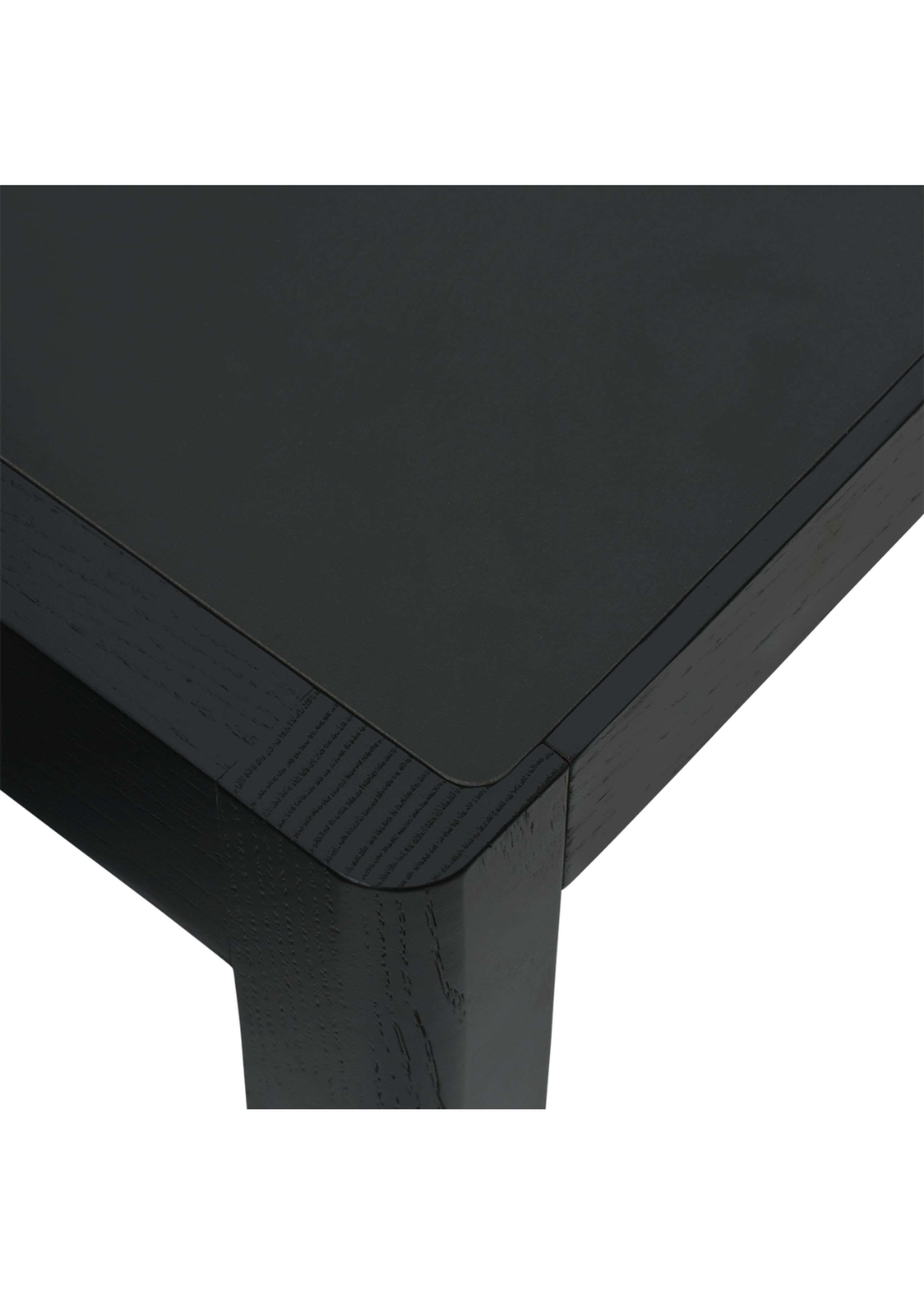 Muuto - Hallitus - Workshop Table - Muuto - Black Linoleum/Black - Small