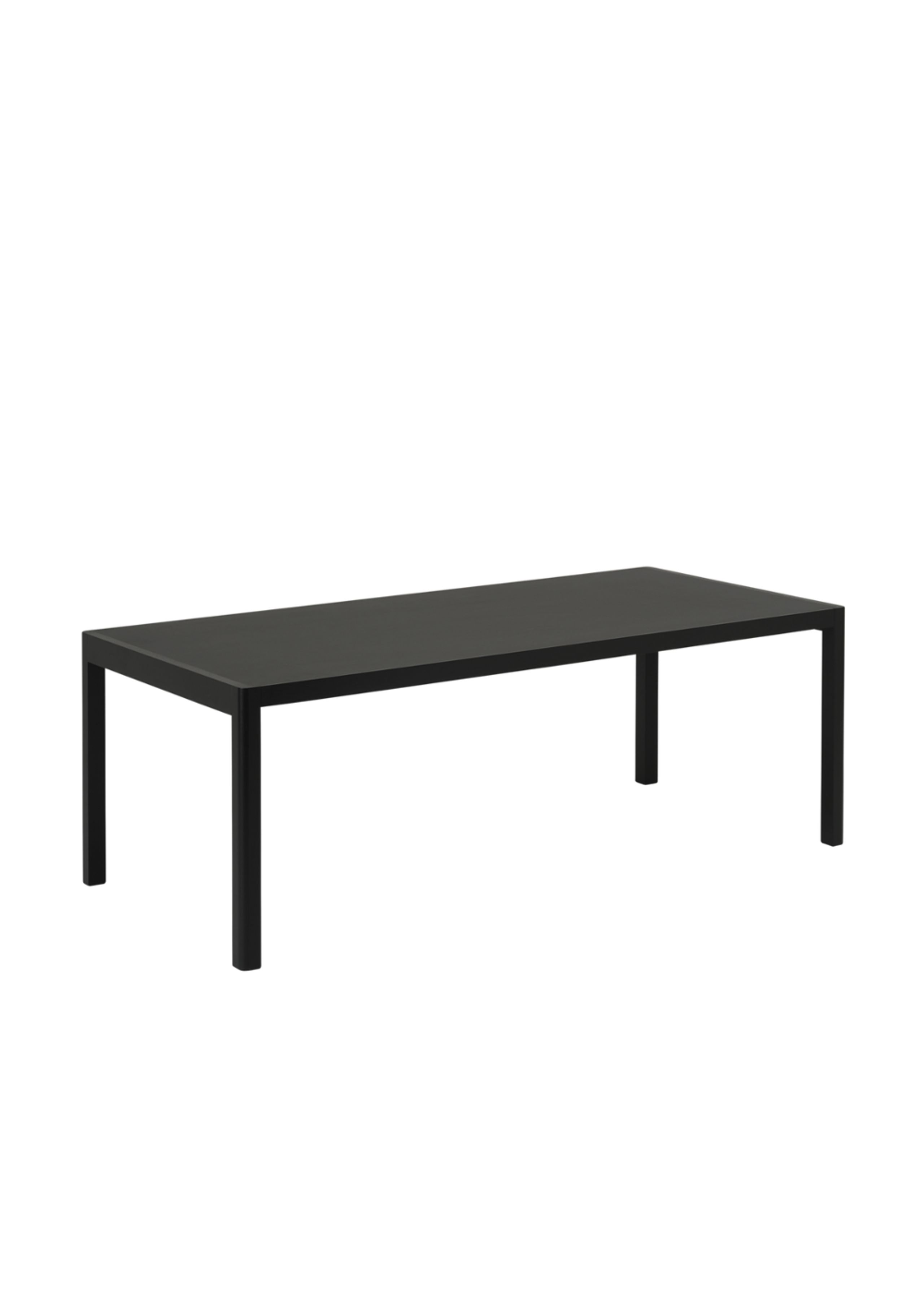 Muuto - Table - Workshop Table - Muuto - Black Linoleum/Oak - Large